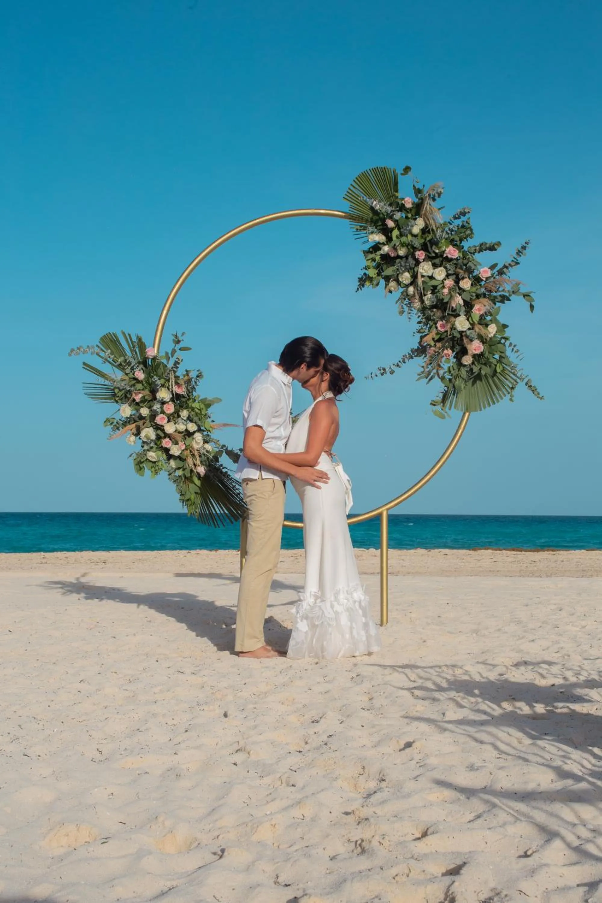 Beach in Wyndham Grand Cancun All Inclusive Resort & Villas