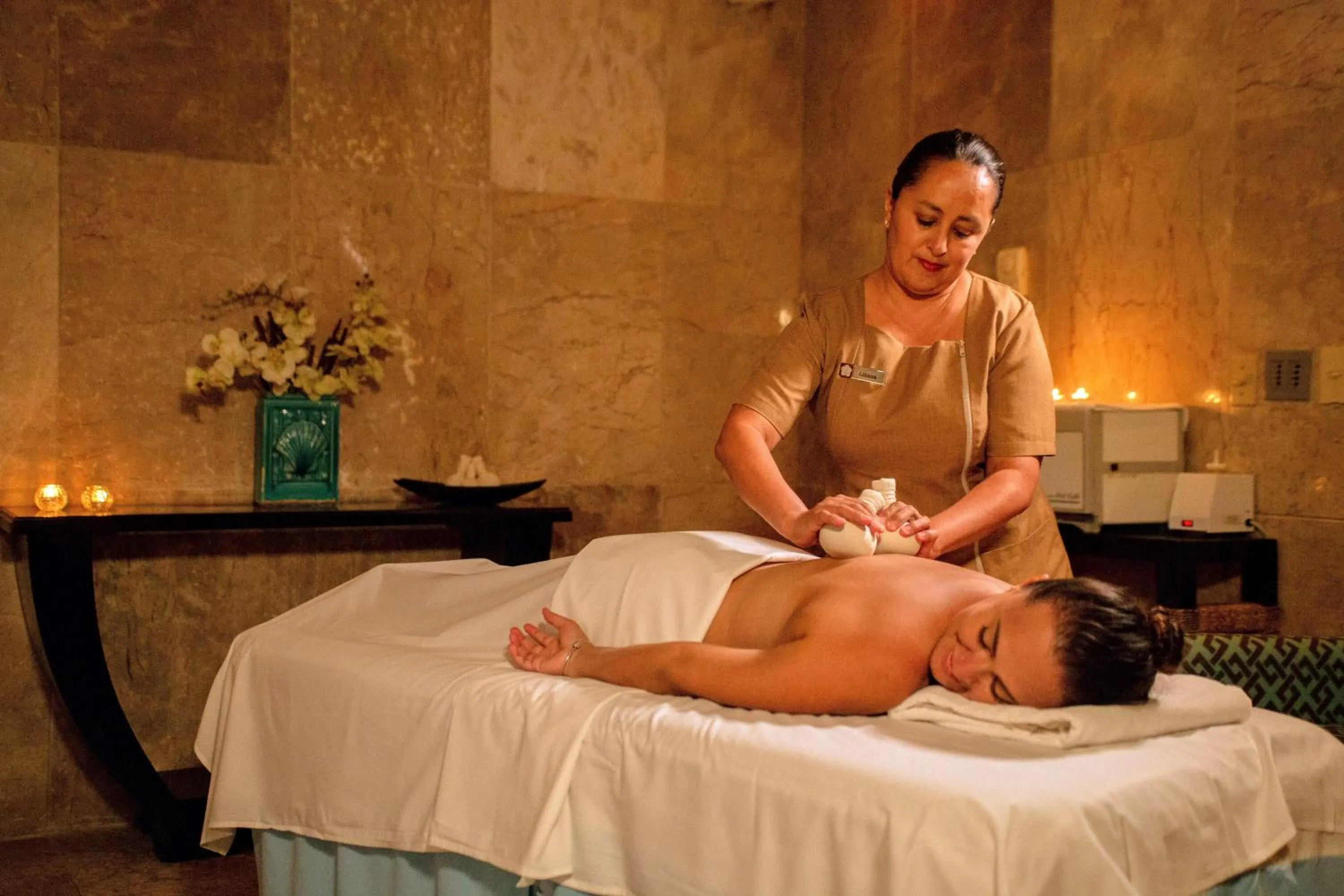 People in Wyndham Grand Cancun All Inclusive Resort & Villas