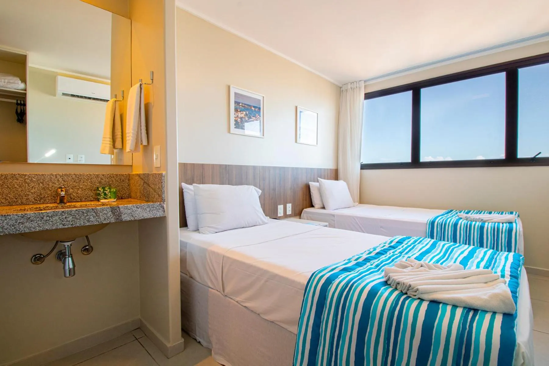 Bedroom, Bed in Acqua Inn Maceió Ponta Verde