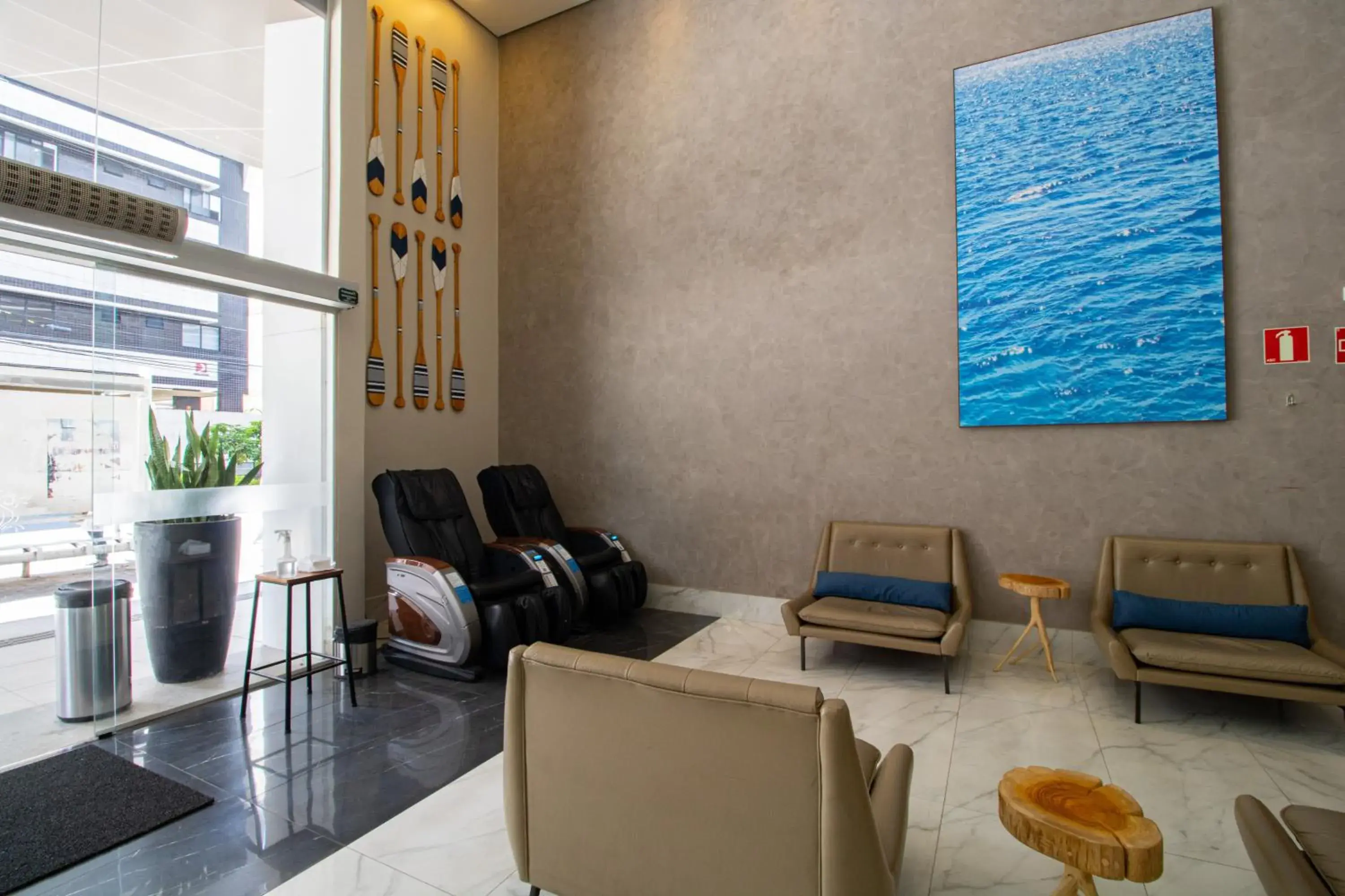 Lobby or reception in Acqua Inn Maceió Ponta Verde Lobby or reception in Acqua Inn Maceió Ponta Verde