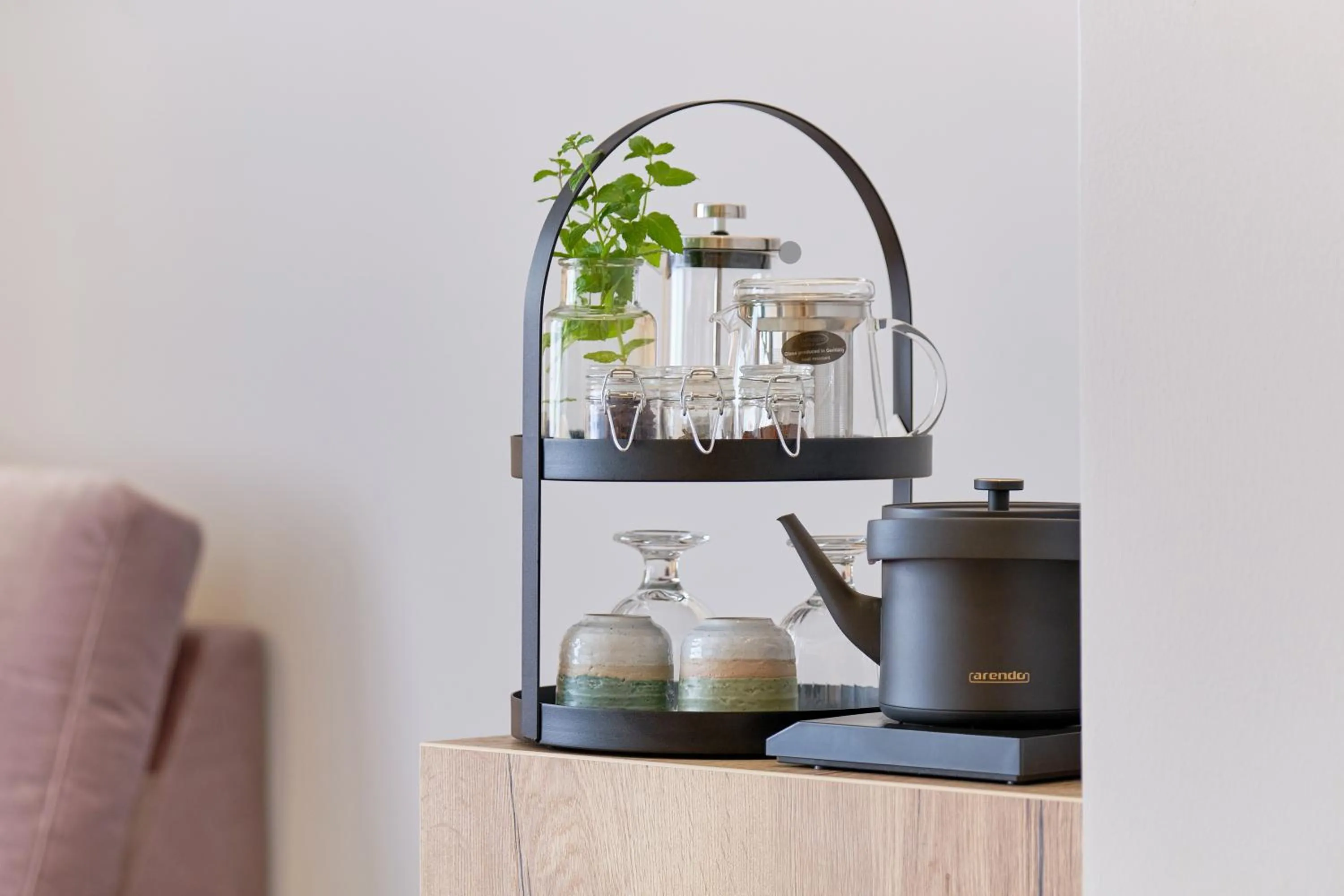 Coffee/tea facilities in The Kepos Hotel Erlangen