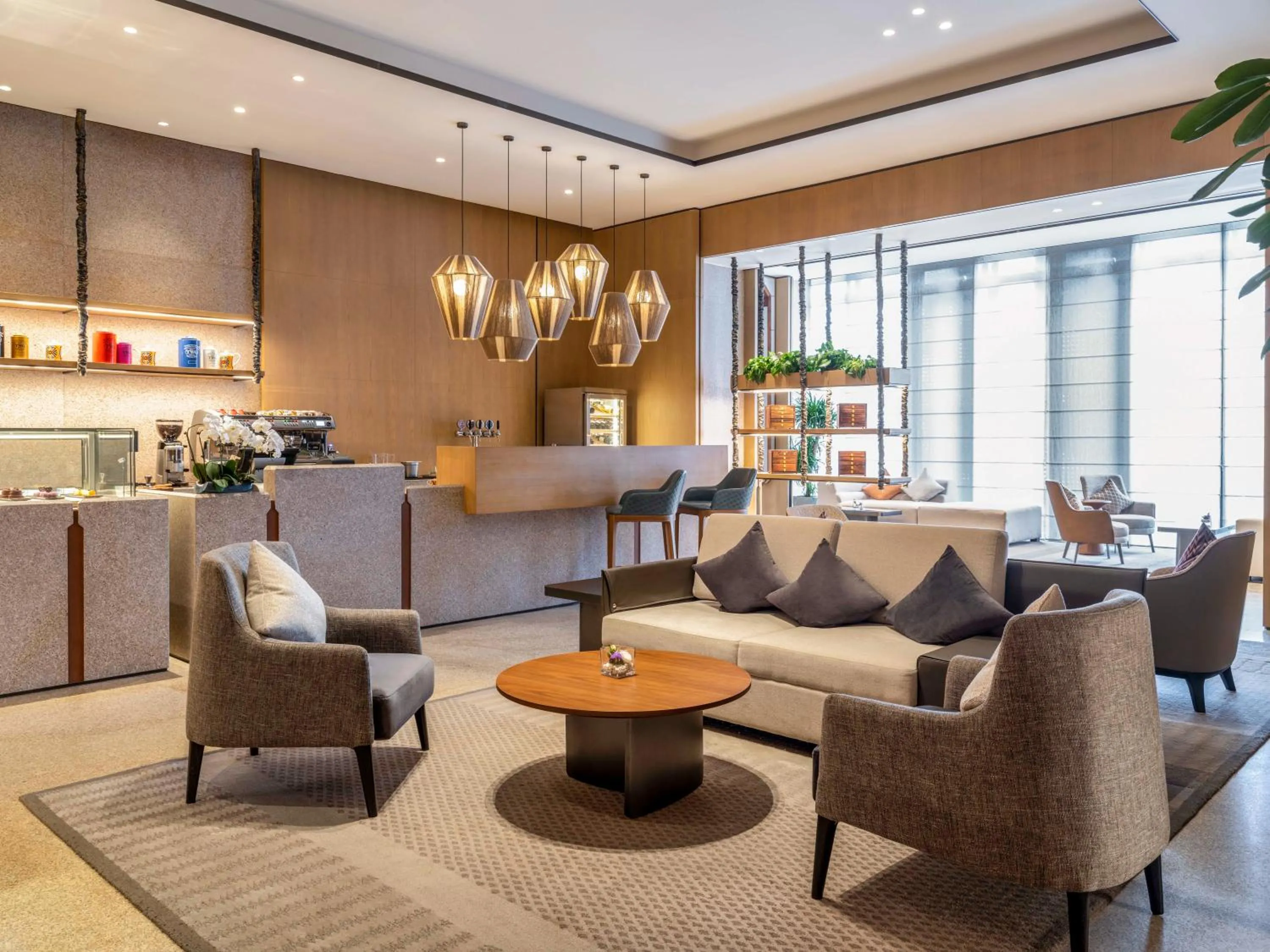 Seating area in Pullman Dali