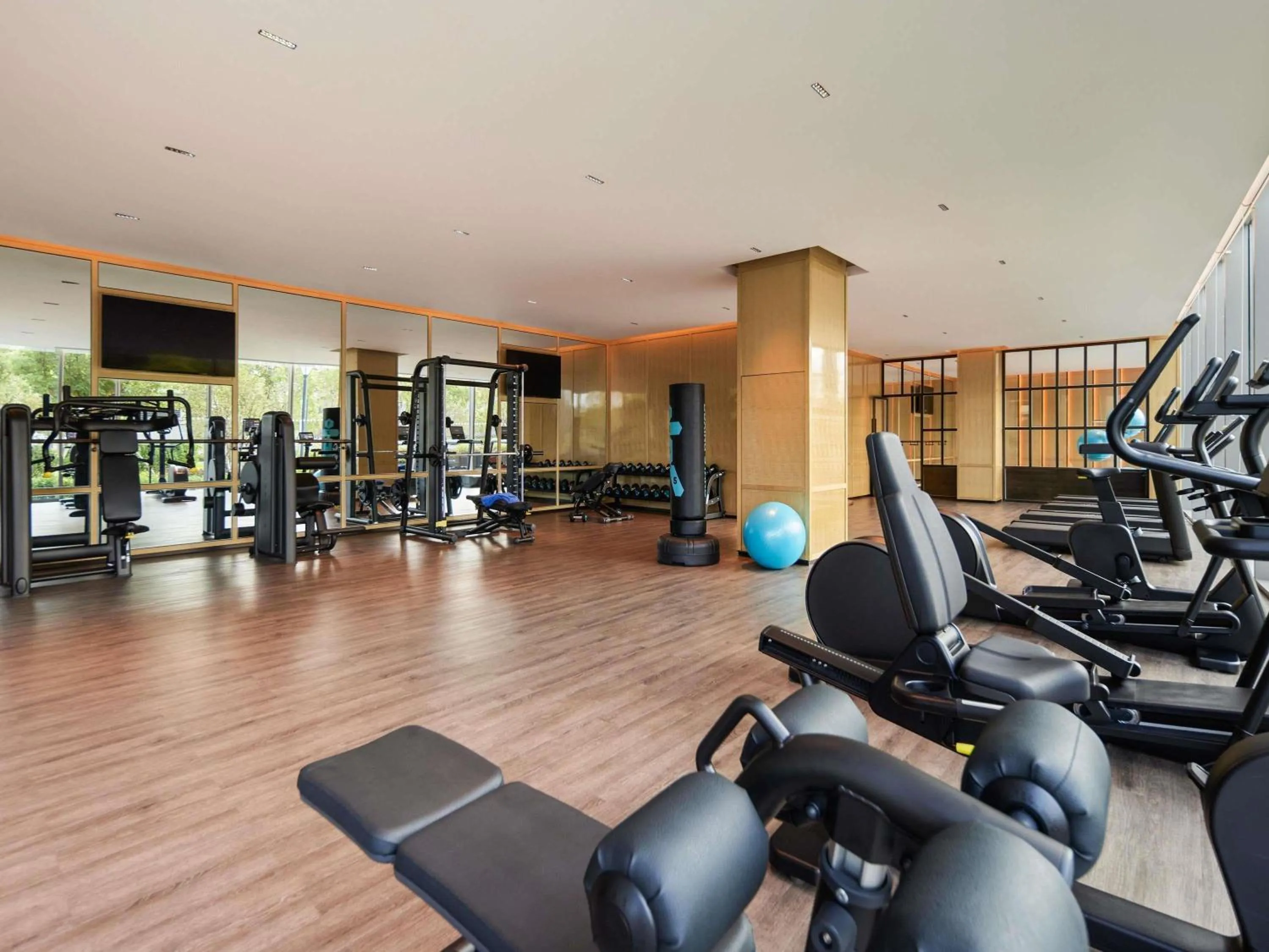 Fitness centre/facilities in Pullman Suzhou Taicang