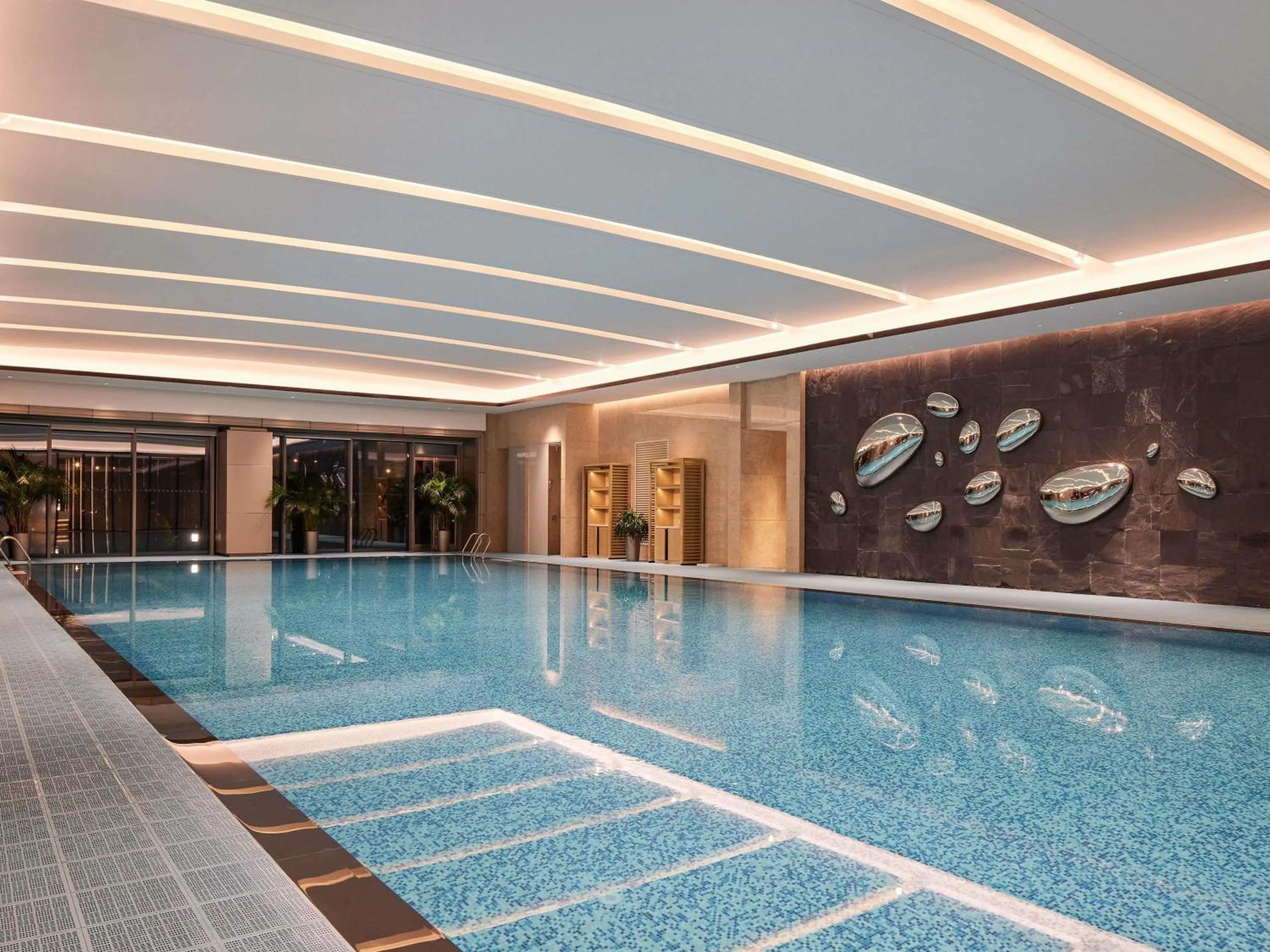 Pool view in Pullman Suzhou Taicang