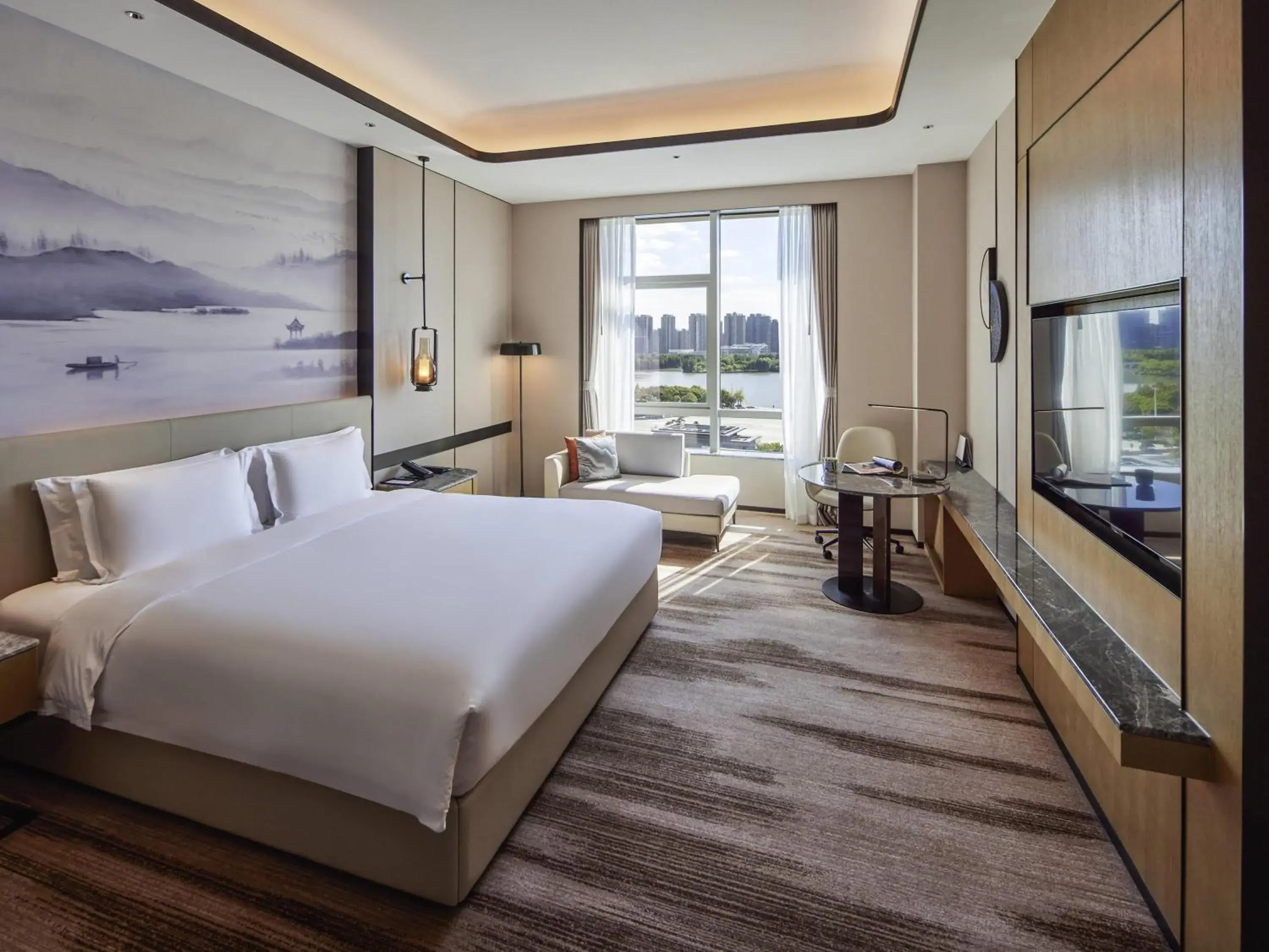 Bedroom, Bed in Pullman Suzhou Taicang Bedroom, Bed in Pullman Suzhou Taicang