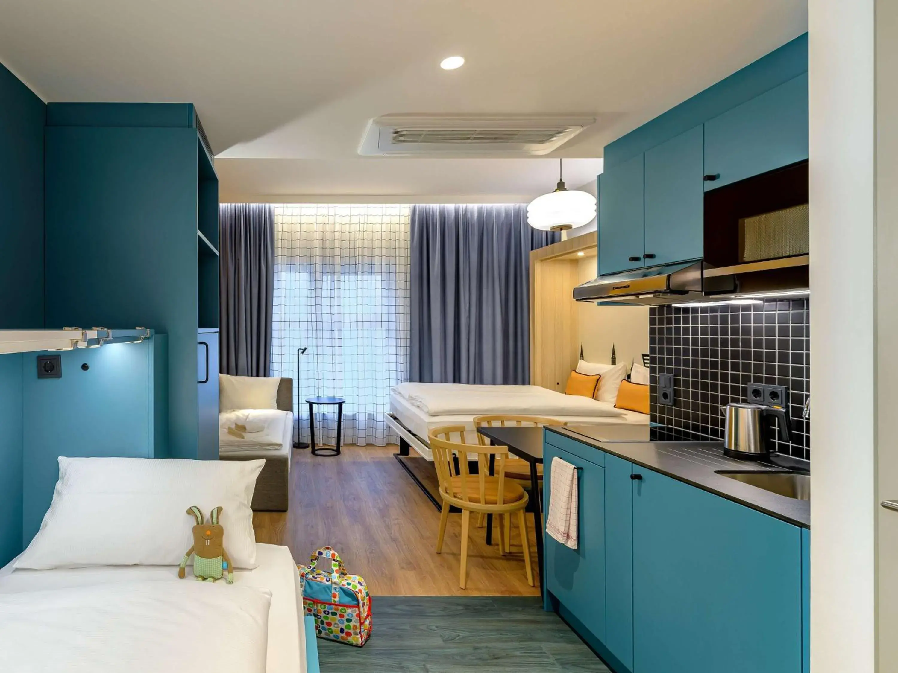 Bedroom, Bed in Aparthotel Adagio Access Kiel City Bedroom, Bed in Aparthotel Adagio Access Kiel City