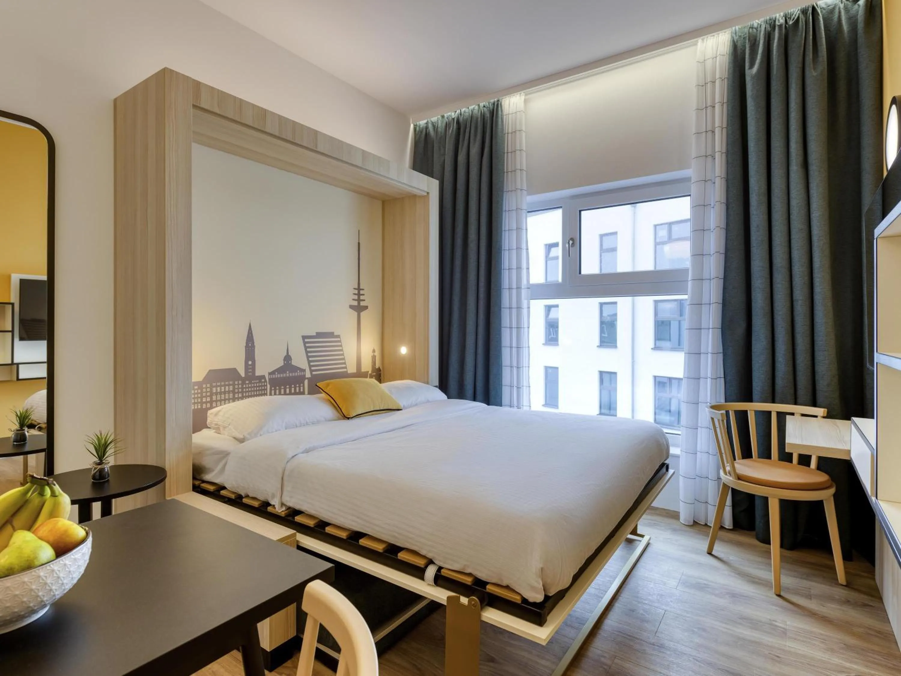 Bedroom, Bed in Aparthotel Adagio Access Kiel City