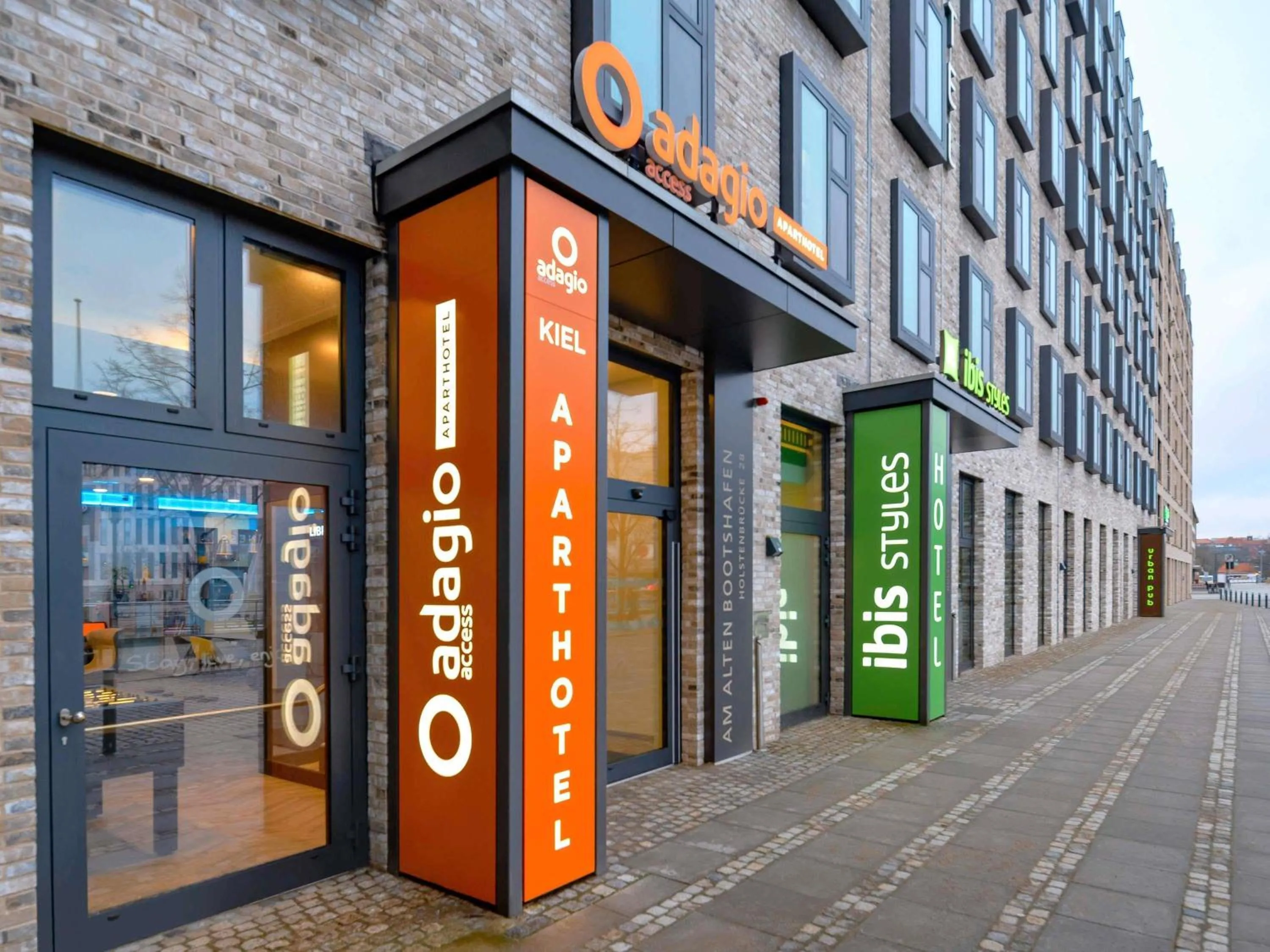 Property building in Aparthotel Adagio Access Kiel City