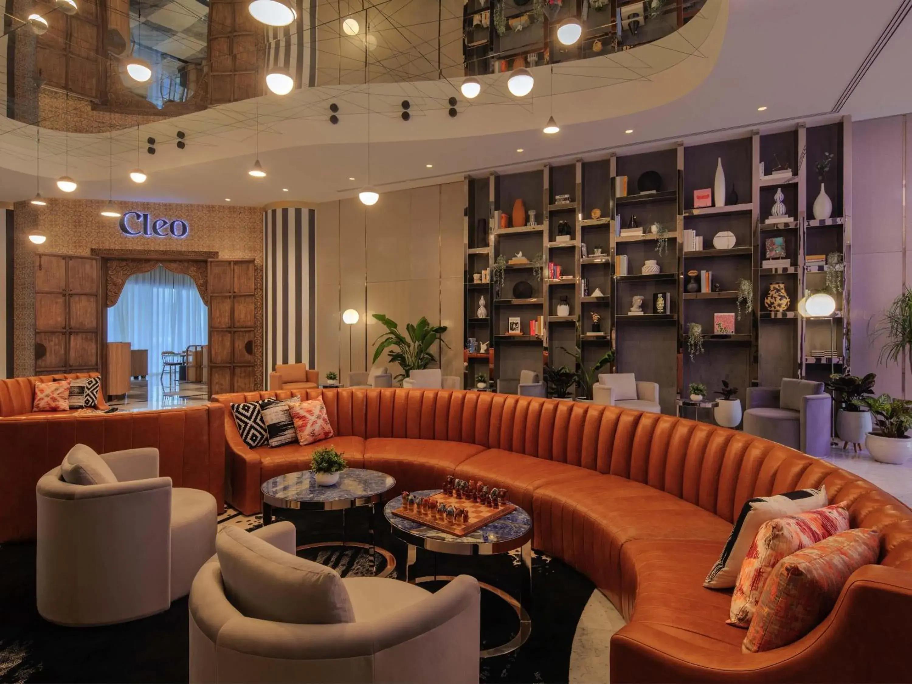 Property building in Hyde Hotel Dubai Property building in Hyde Hotel Dubai