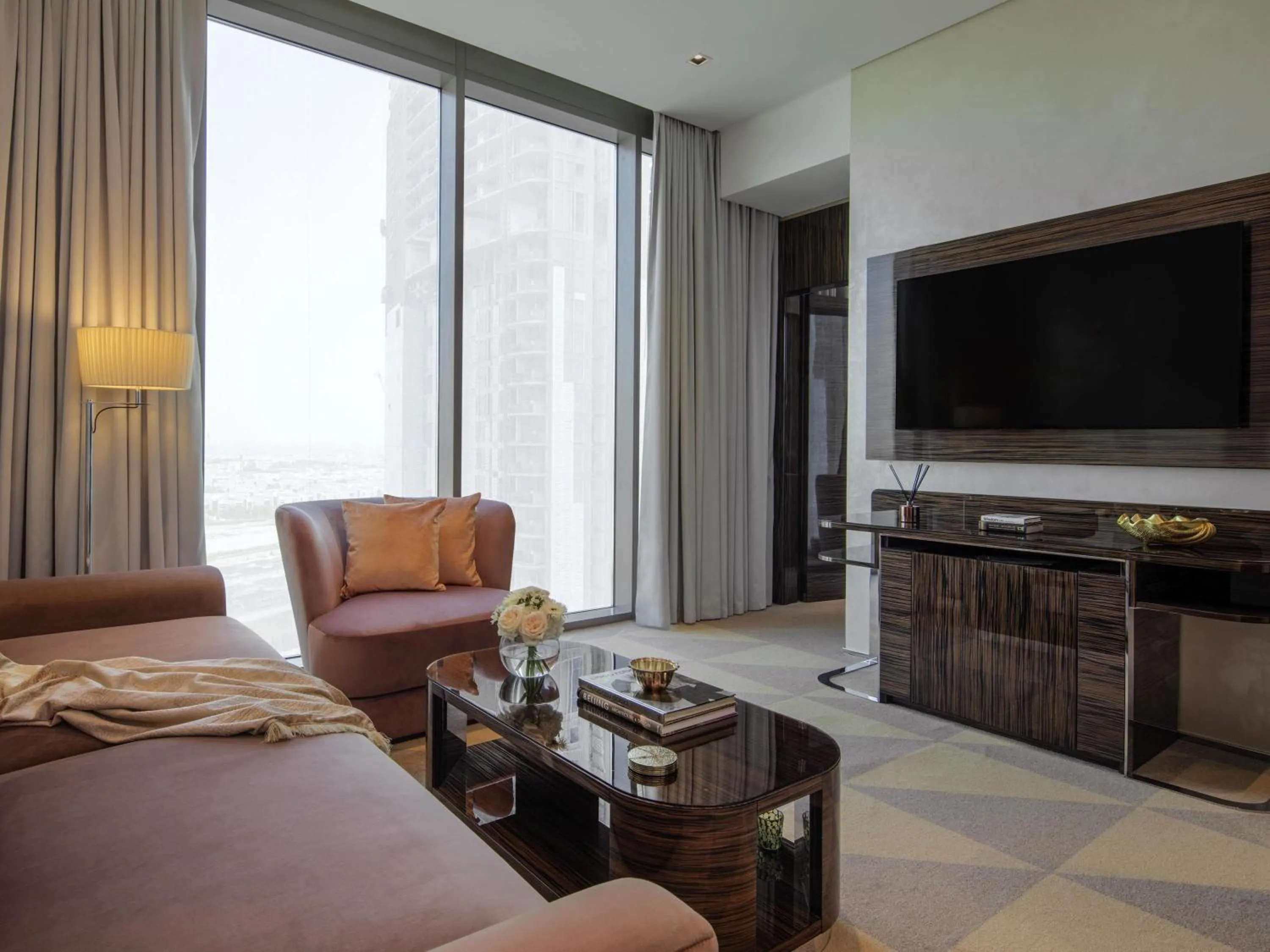 Bedroom, Bed in Hyde Hotel Dubai