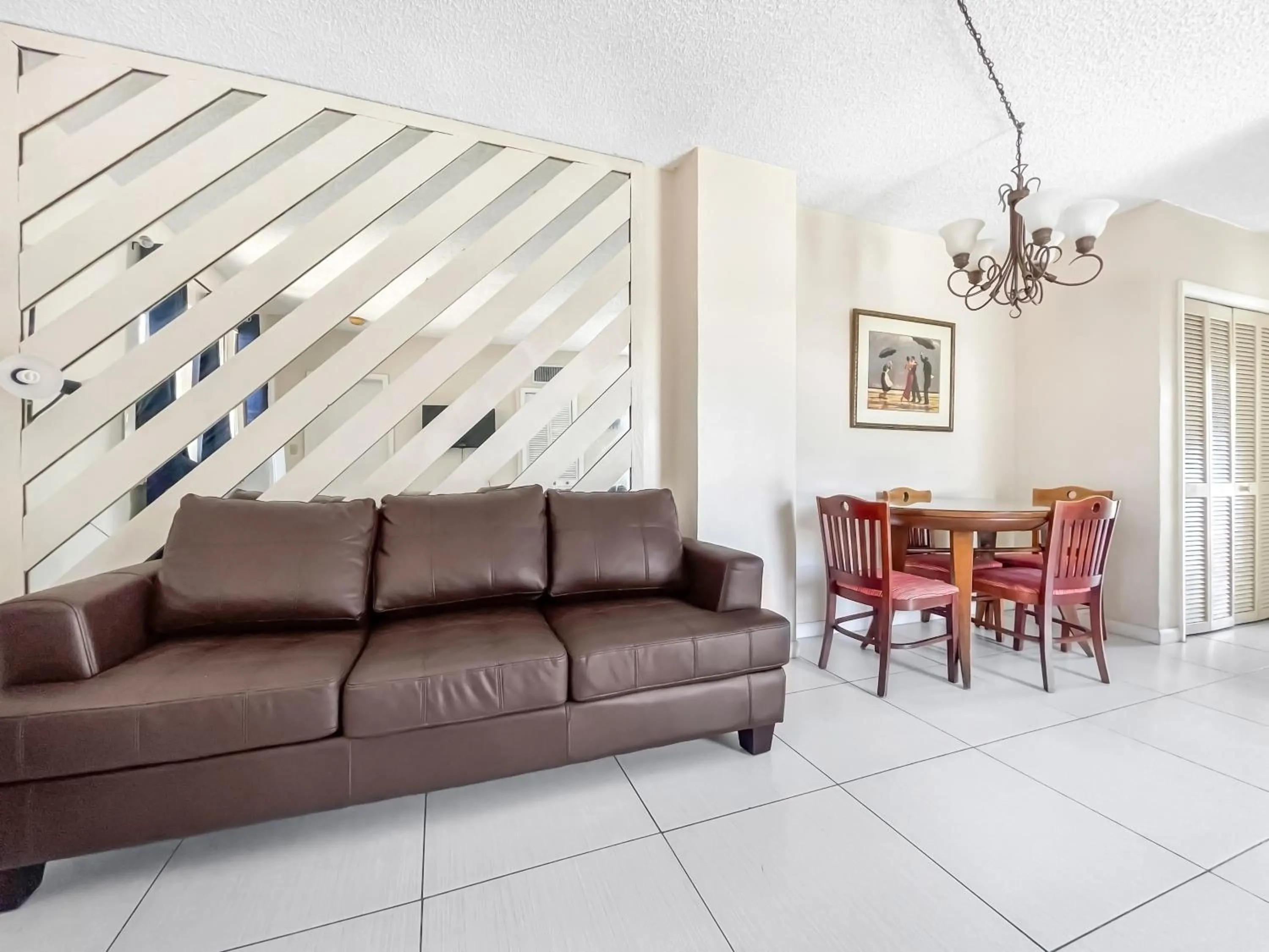 Seating area in Neptune Oceanfront Rentals