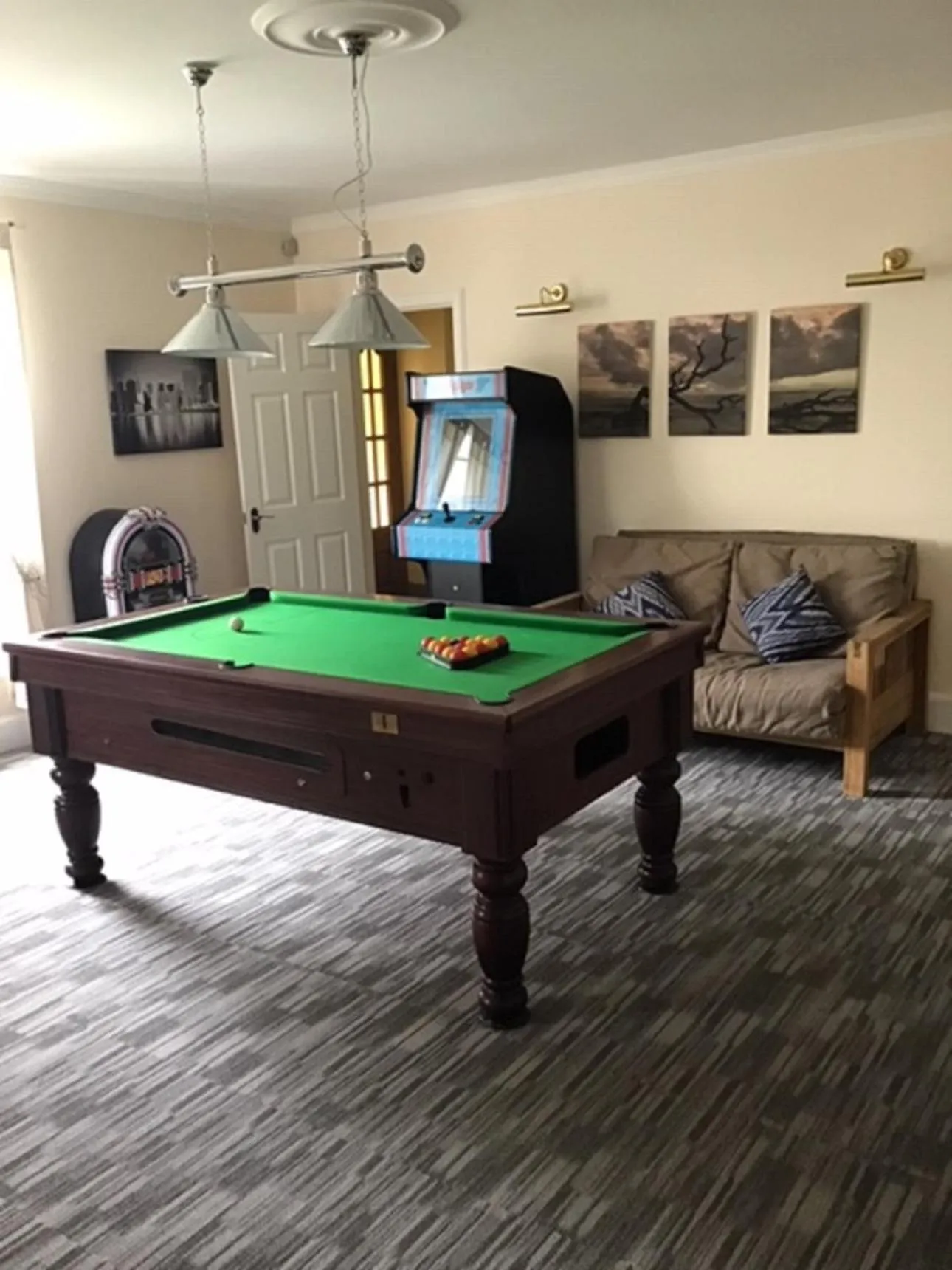 Game Room in Belton House Holiday Home