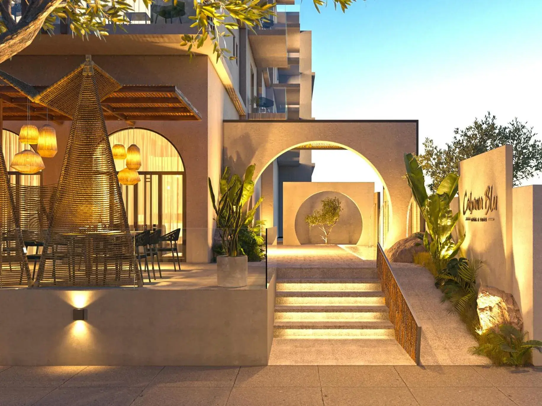 Facade/entrance in Cabana Blu Hotel & Suites Facade/entrance in Cabana Blu Hotel & Suites