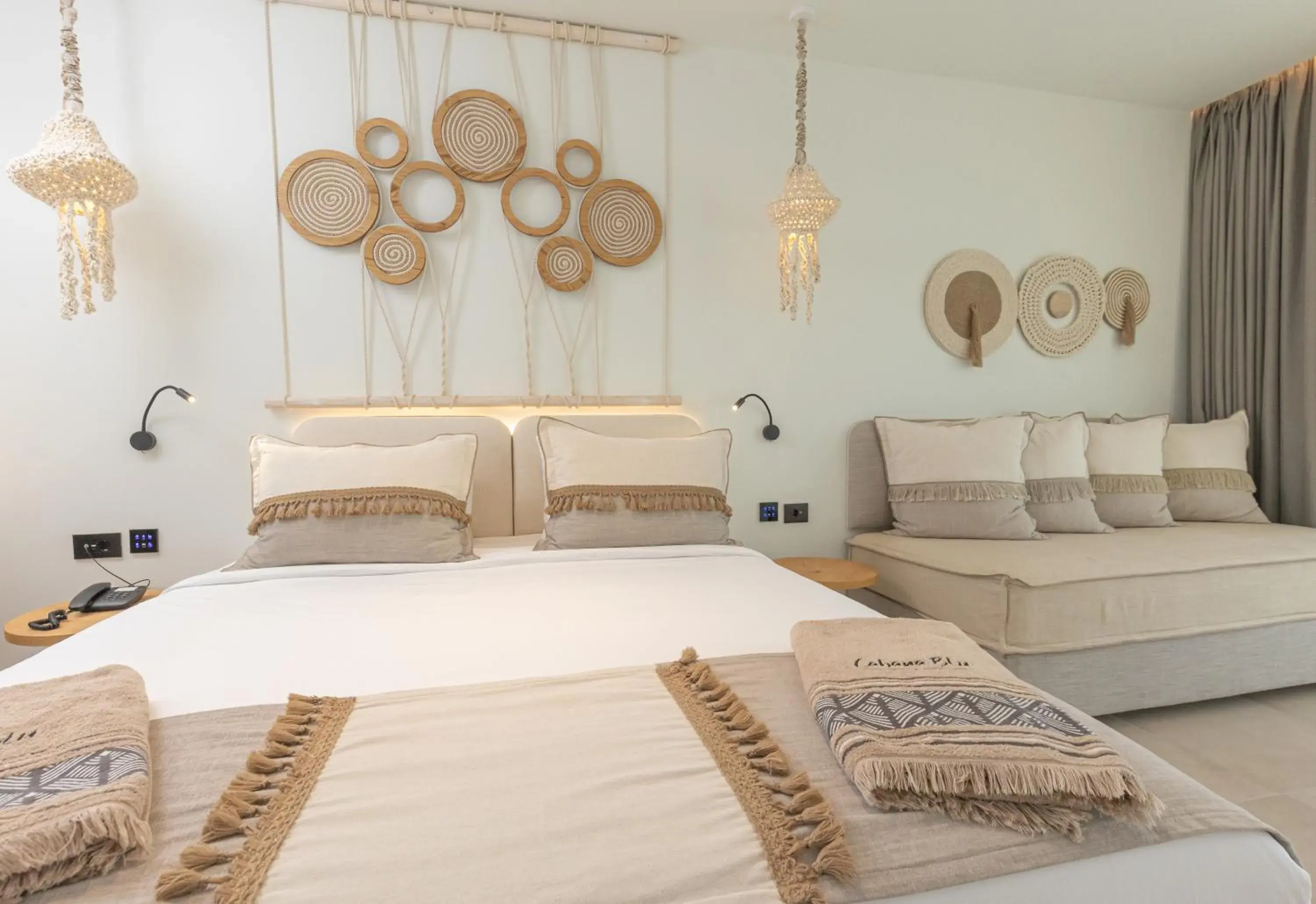 Bed in Cabana Blu Hotel & Suites Bed in Cabana Blu Hotel & Suites