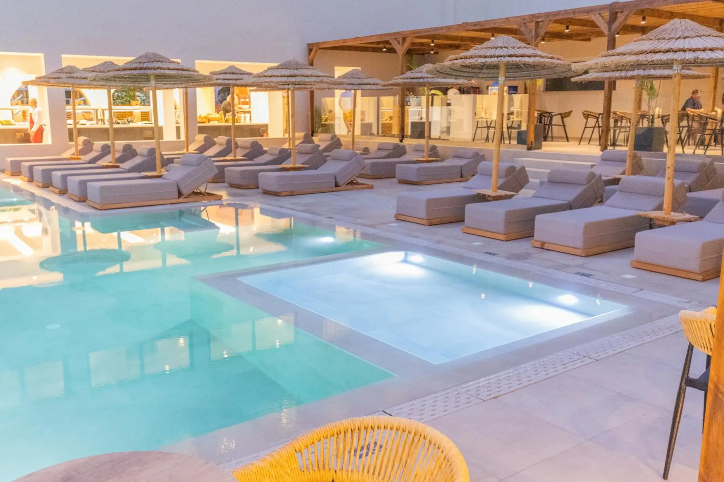 Swimming pool in Cabana Blu Hotel & Suites Swimming pool in Cabana Blu Hotel & Suites