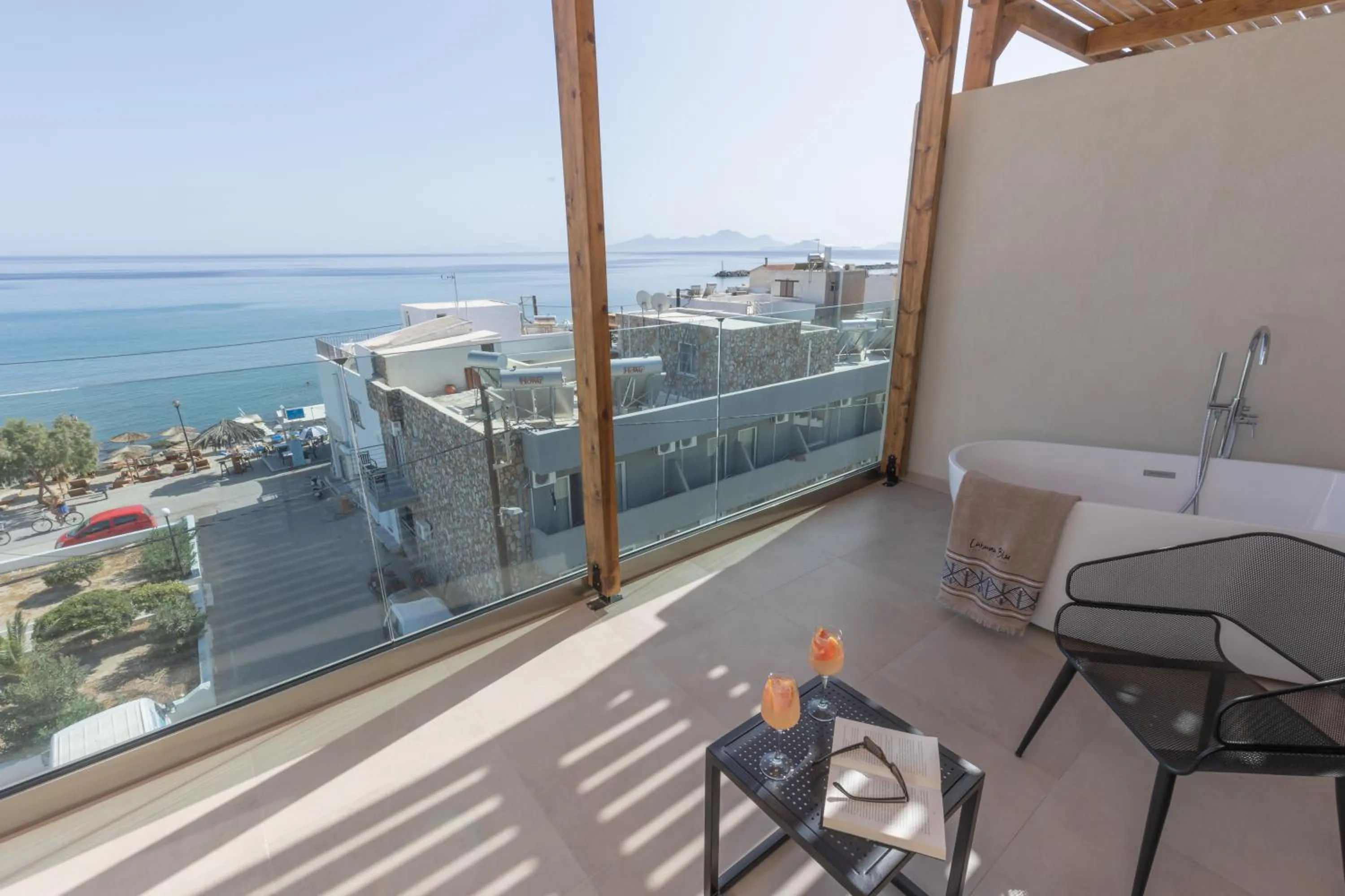 Balcony/Terrace in Cabana Blu Hotel & Suites