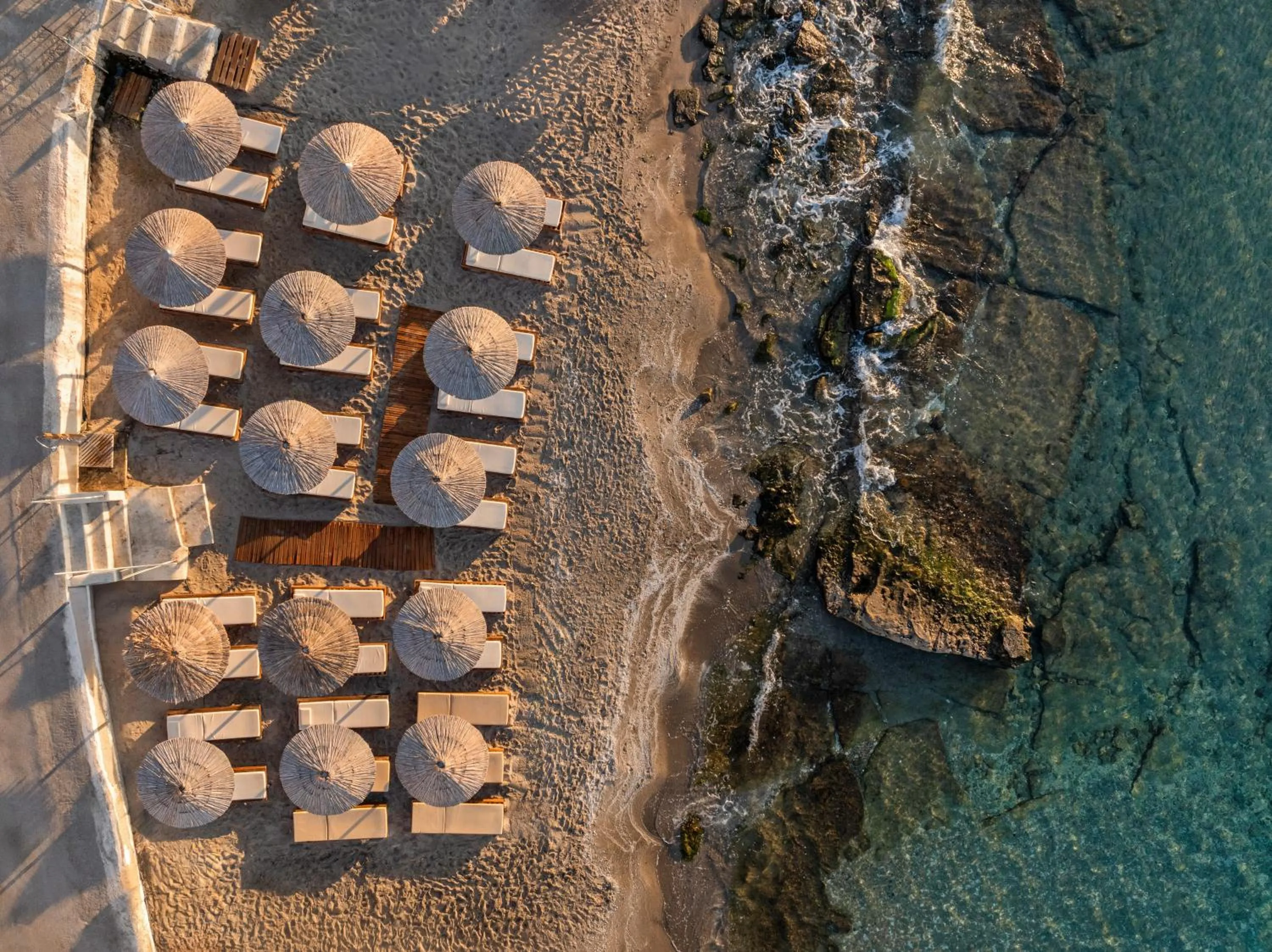 Beach in Cabana Blu Hotel & Suites