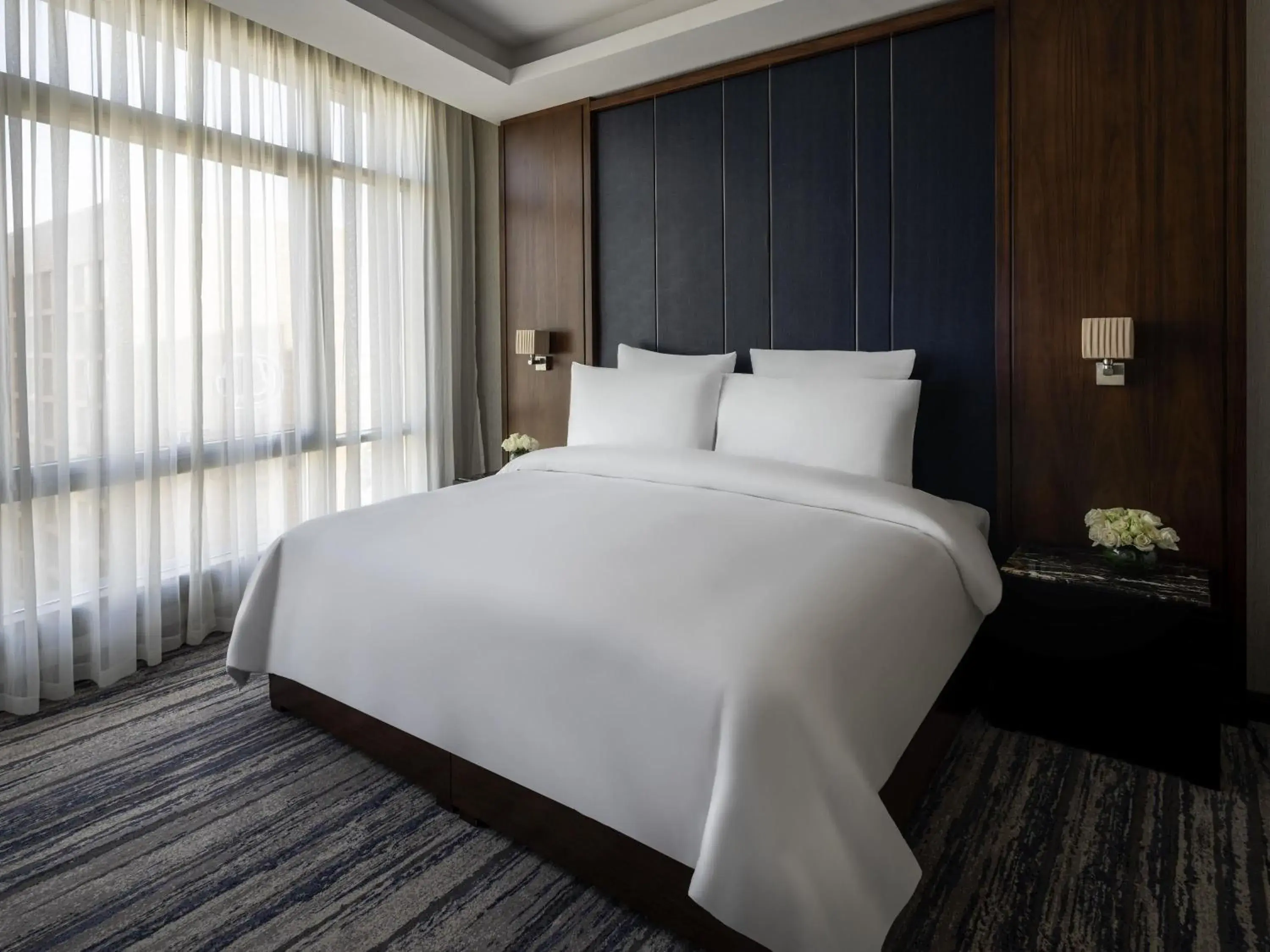 Bedroom, Bed in Movenpick Hotel and Residences Riyadh Bedroom, Bed in Movenpick Hotel and Residences Riyadh