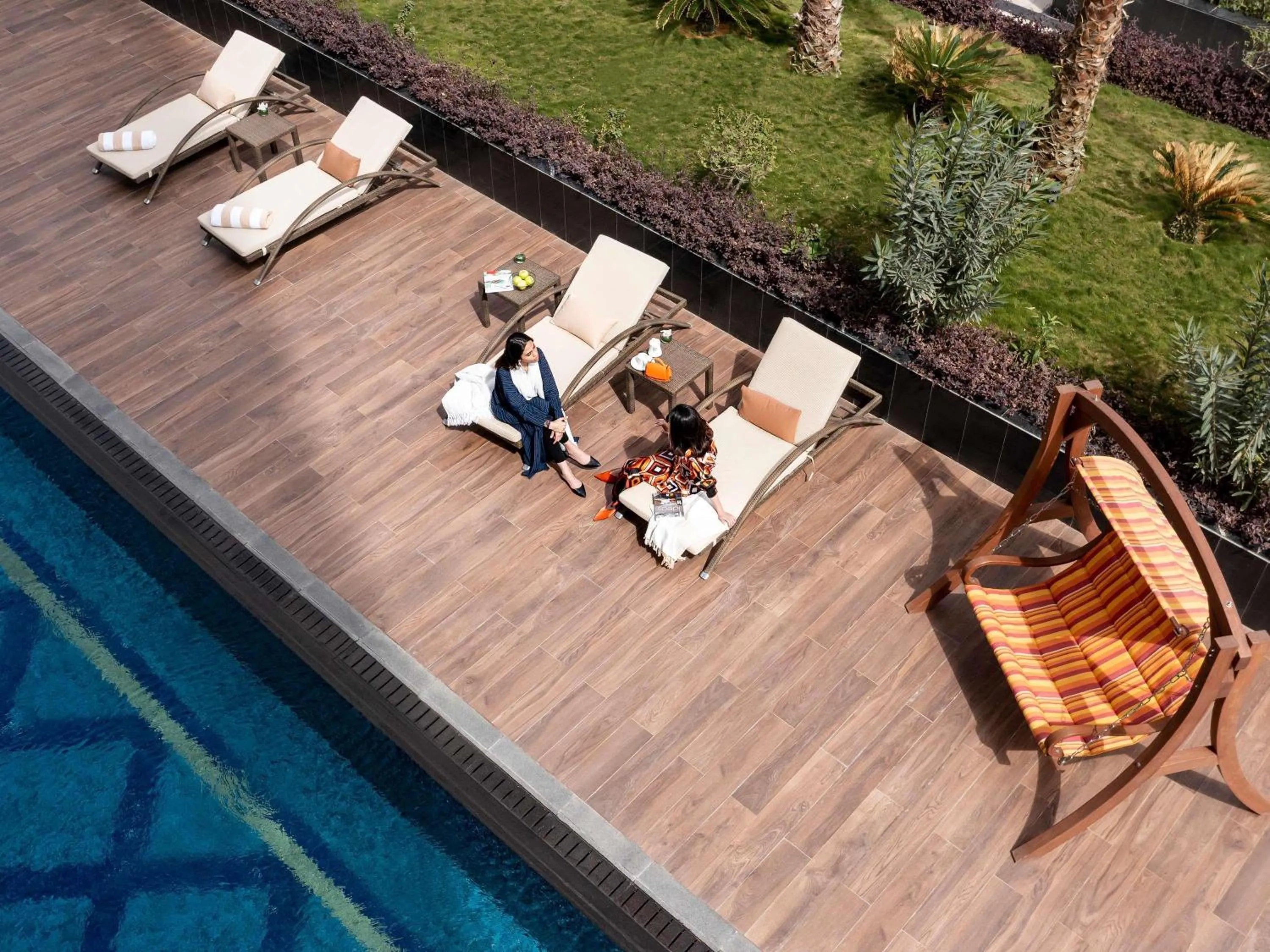 Lounge or bar in Movenpick Hotel and Residences Riyadh