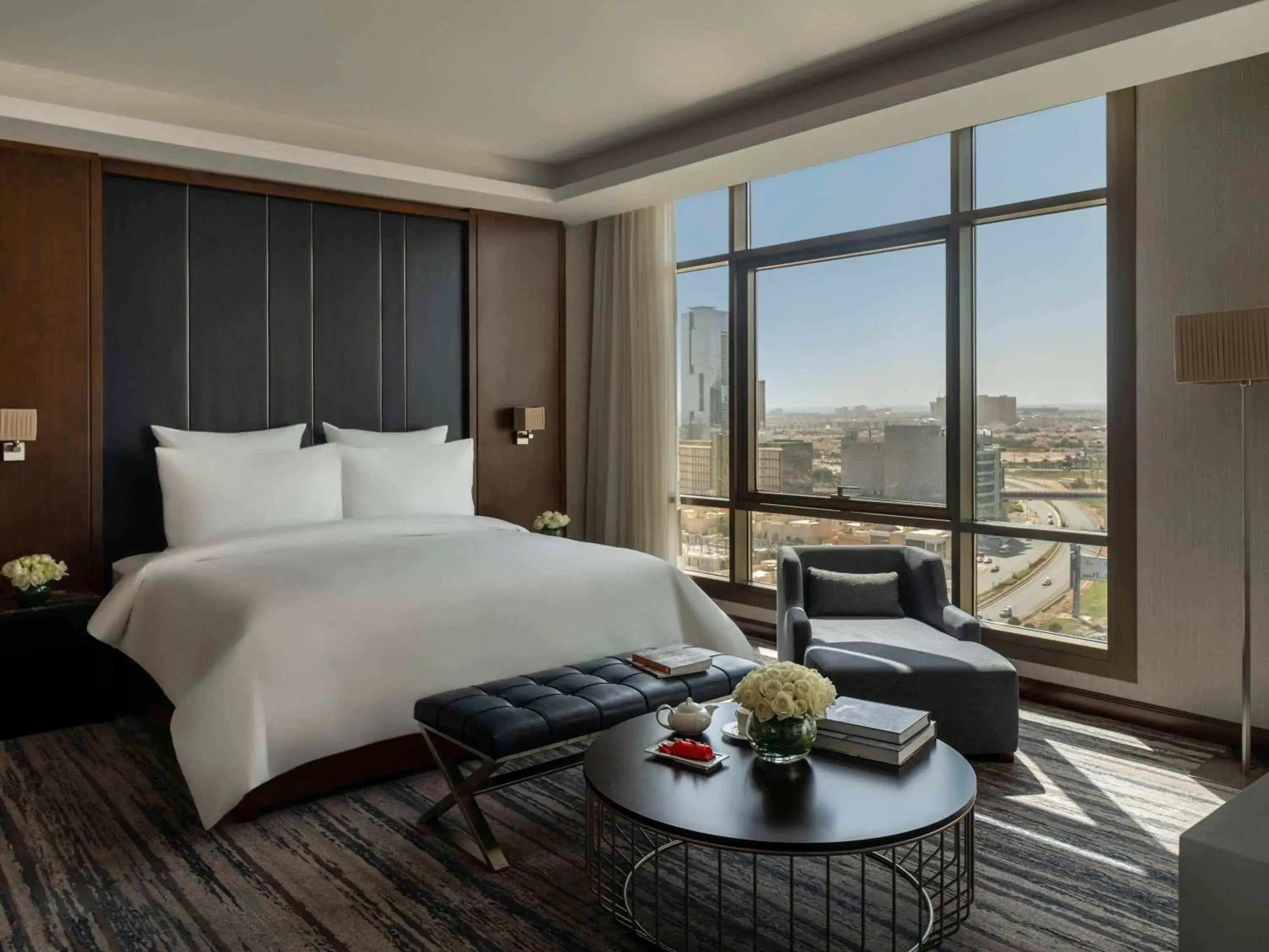 Bedroom, Bed in Movenpick Hotel and Residences Riyadh Bedroom, Bed in Movenpick Hotel and Residences Riyadh