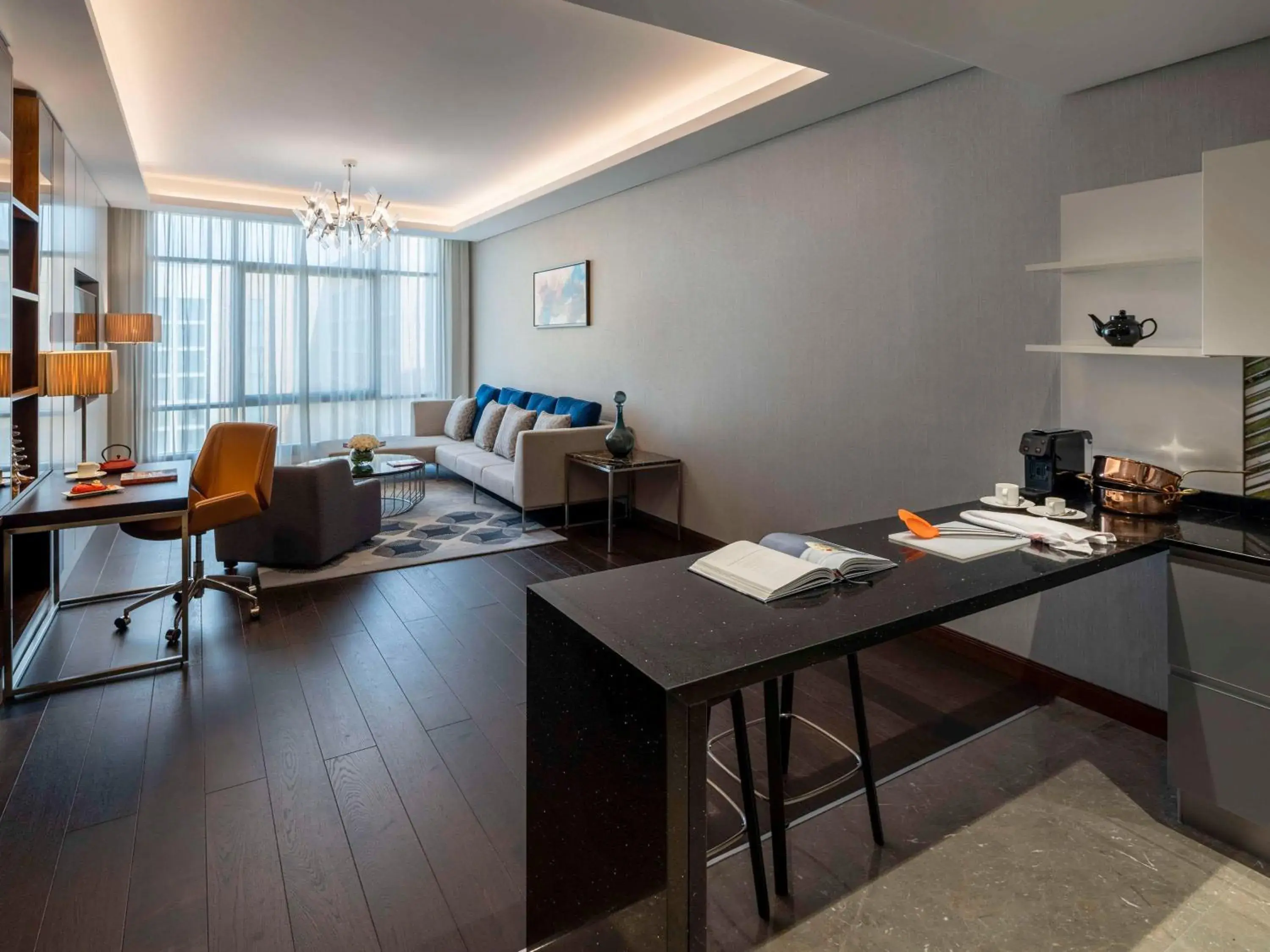 Bedroom in Movenpick Hotel and Residences Riyadh Bedroom in Movenpick Hotel and Residences Riyadh