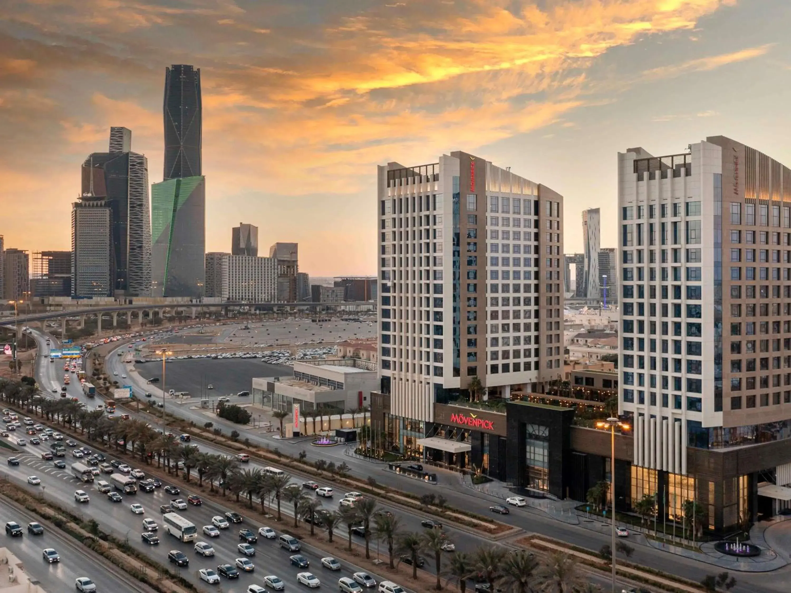 Property building in Movenpick Hotel and Residences Riyadh Property building in Movenpick Hotel and Residences Riyadh