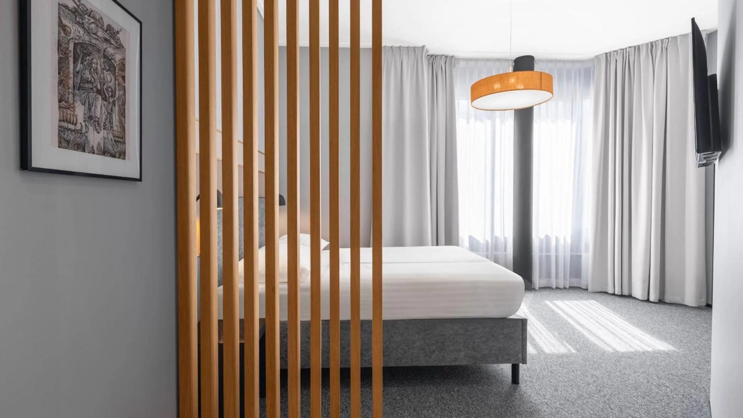 Bedroom, Bed in Fonnental Design Hotel Tallinn