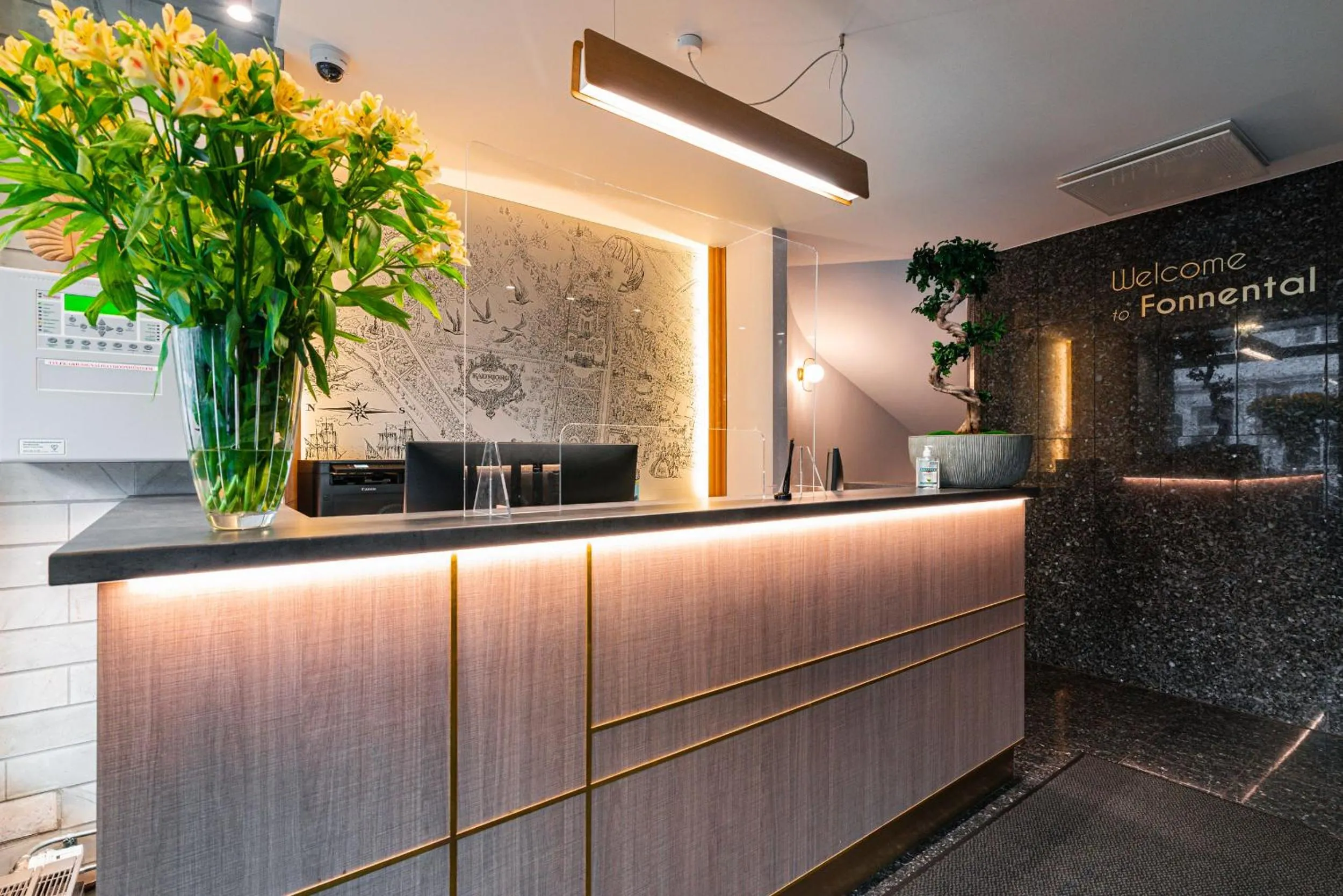 Lobby or reception in Fonnental Design Hotel Tallinn