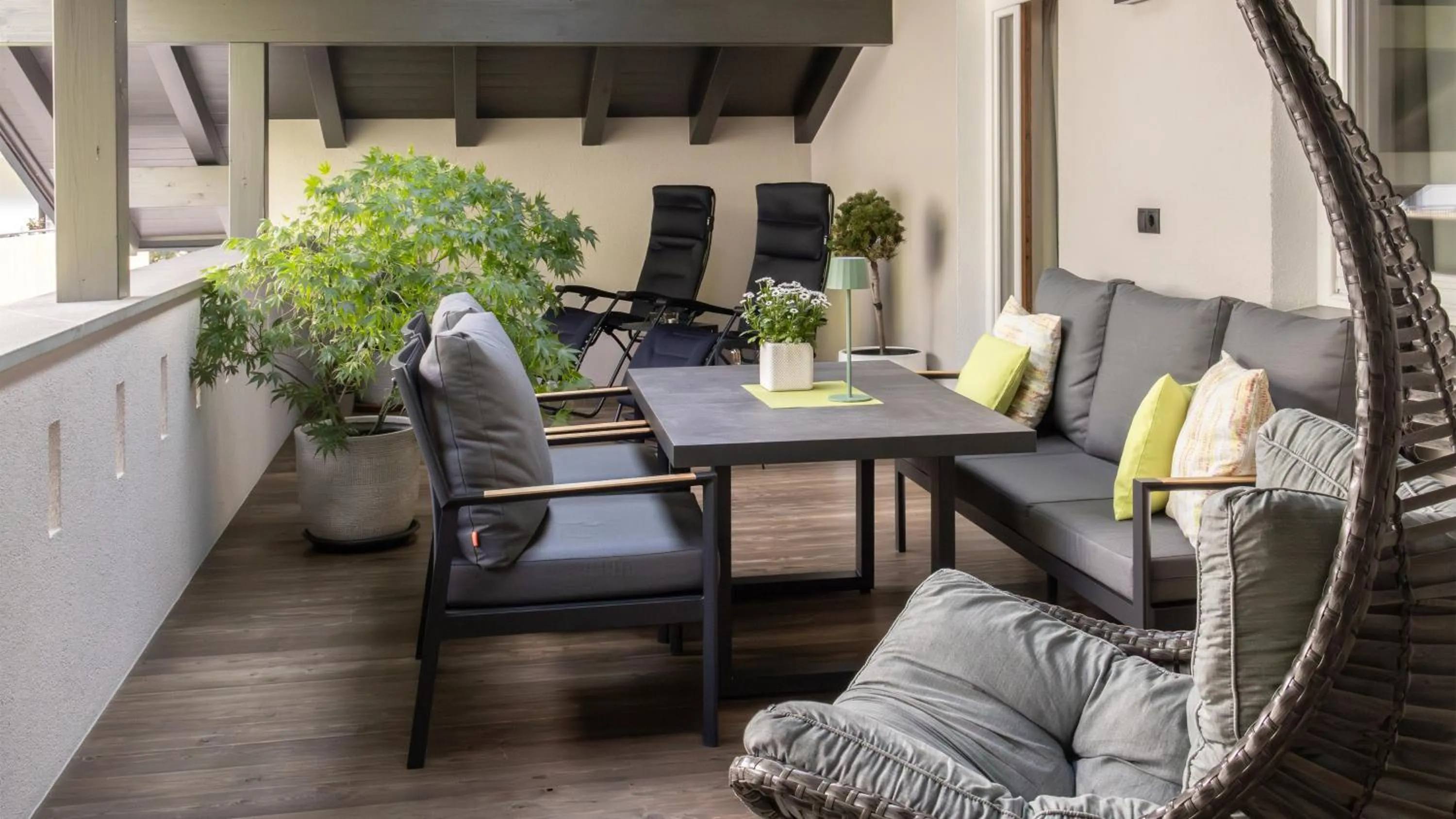 Balcony/Terrace in Residence Lärchwiese