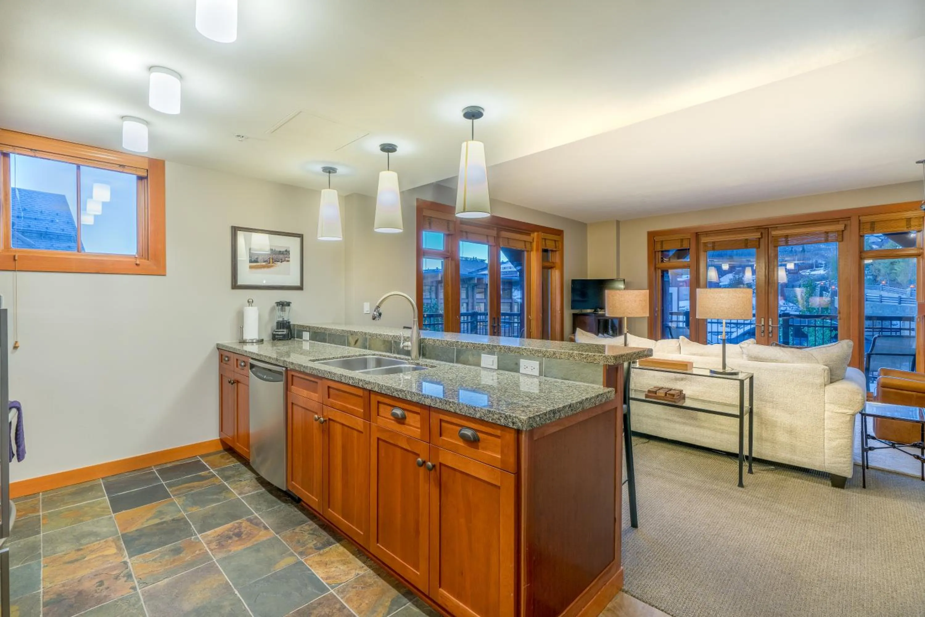 kitchen in Capitol Peak Lodge, a Destination by Hyatt Residence