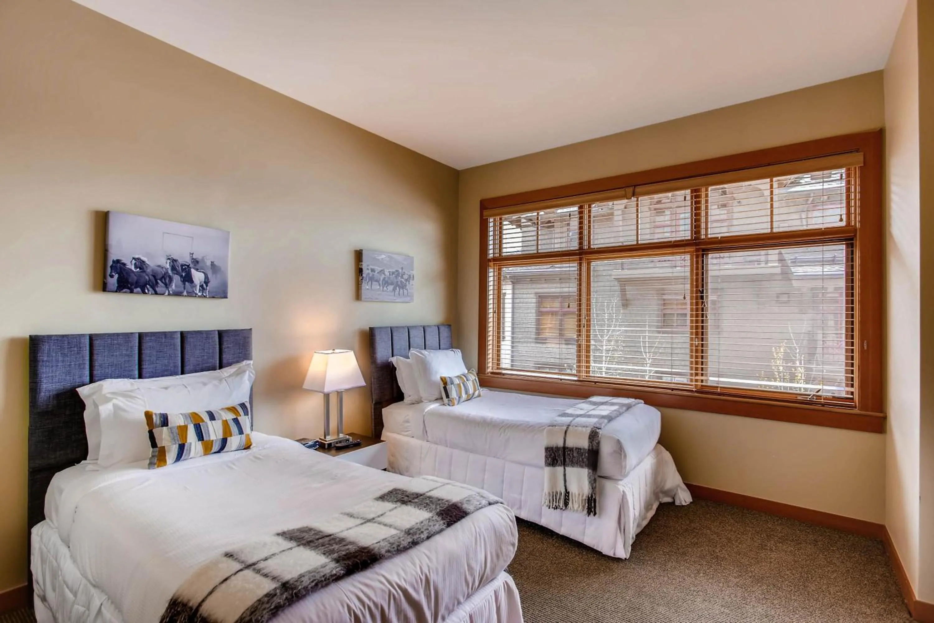 Bed in Capitol Peak Lodge, a Destination by Hyatt Residence