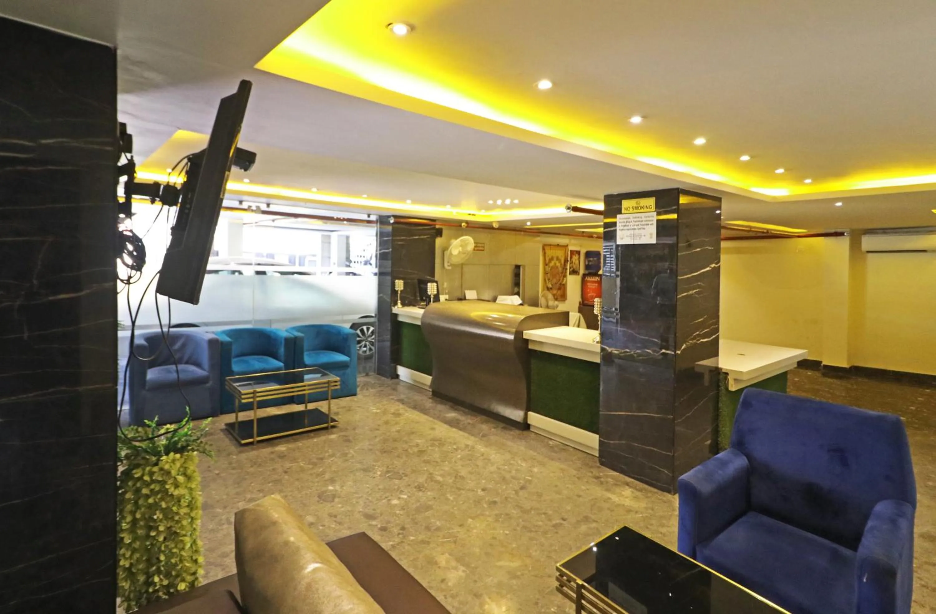 TV and multimedia in The IVY Grand Hotel - 5 Minutes from Connaught Place and New Delhi Railway Station With Free Secured Parking