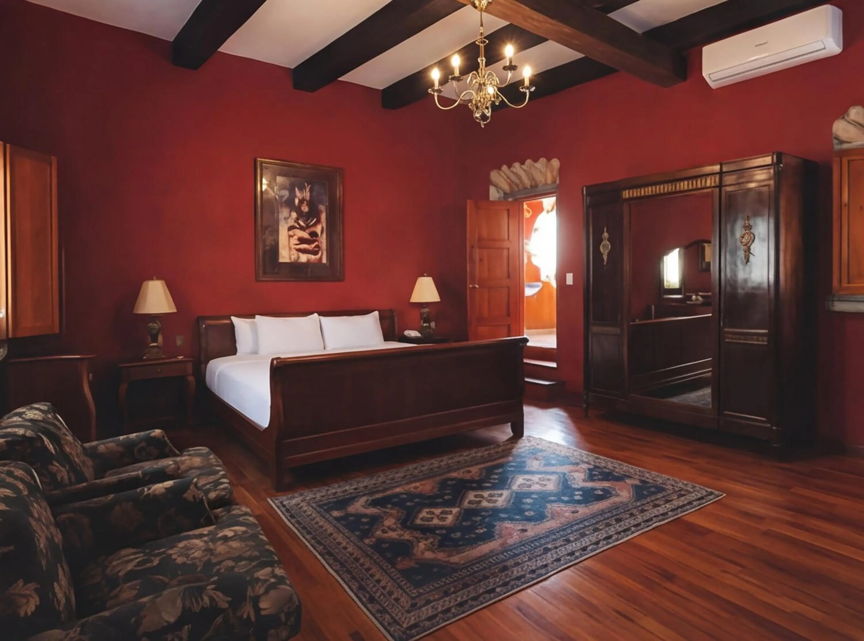 Bedroom, Bed in La Casa de la Marquesa