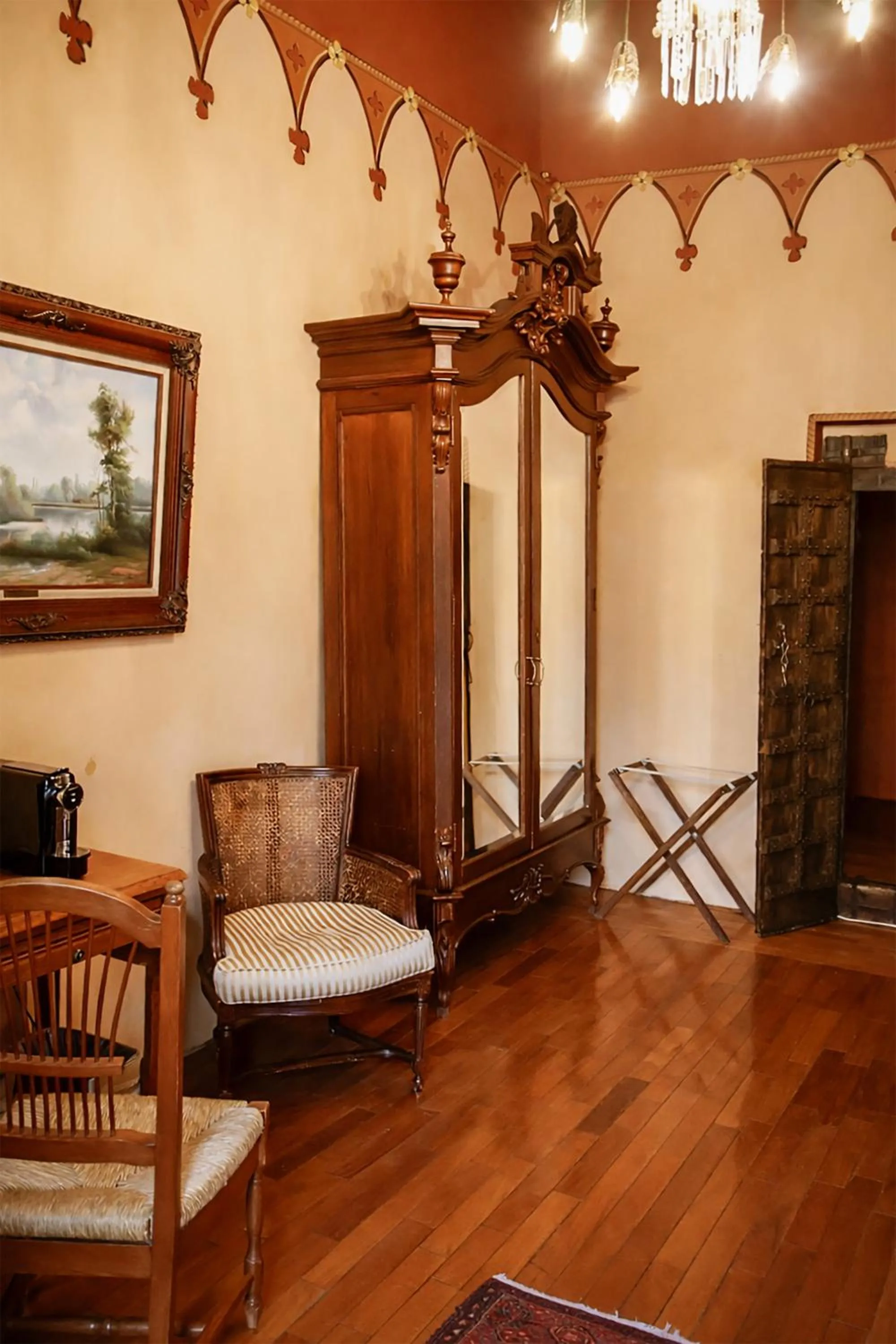 Seating area in La Casa de la Marquesa