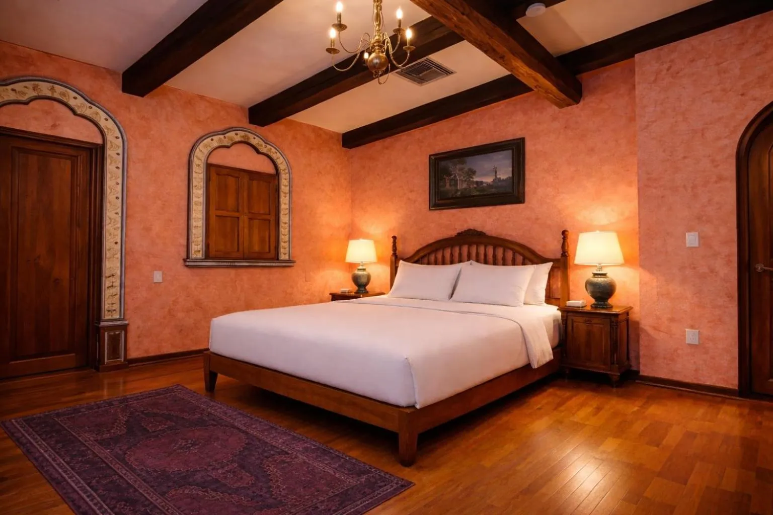 Photo of the whole room, Bed in La Casa de la Marquesa