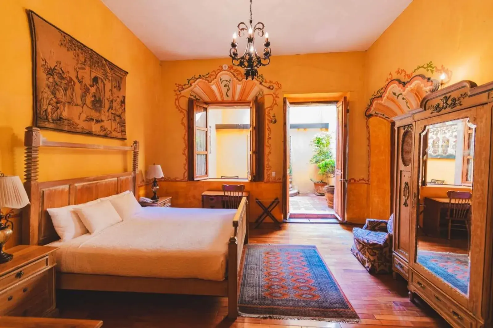 Bedroom, Bed in La Casa de la Marquesa Bedroom, Bed in La Casa de la Marquesa