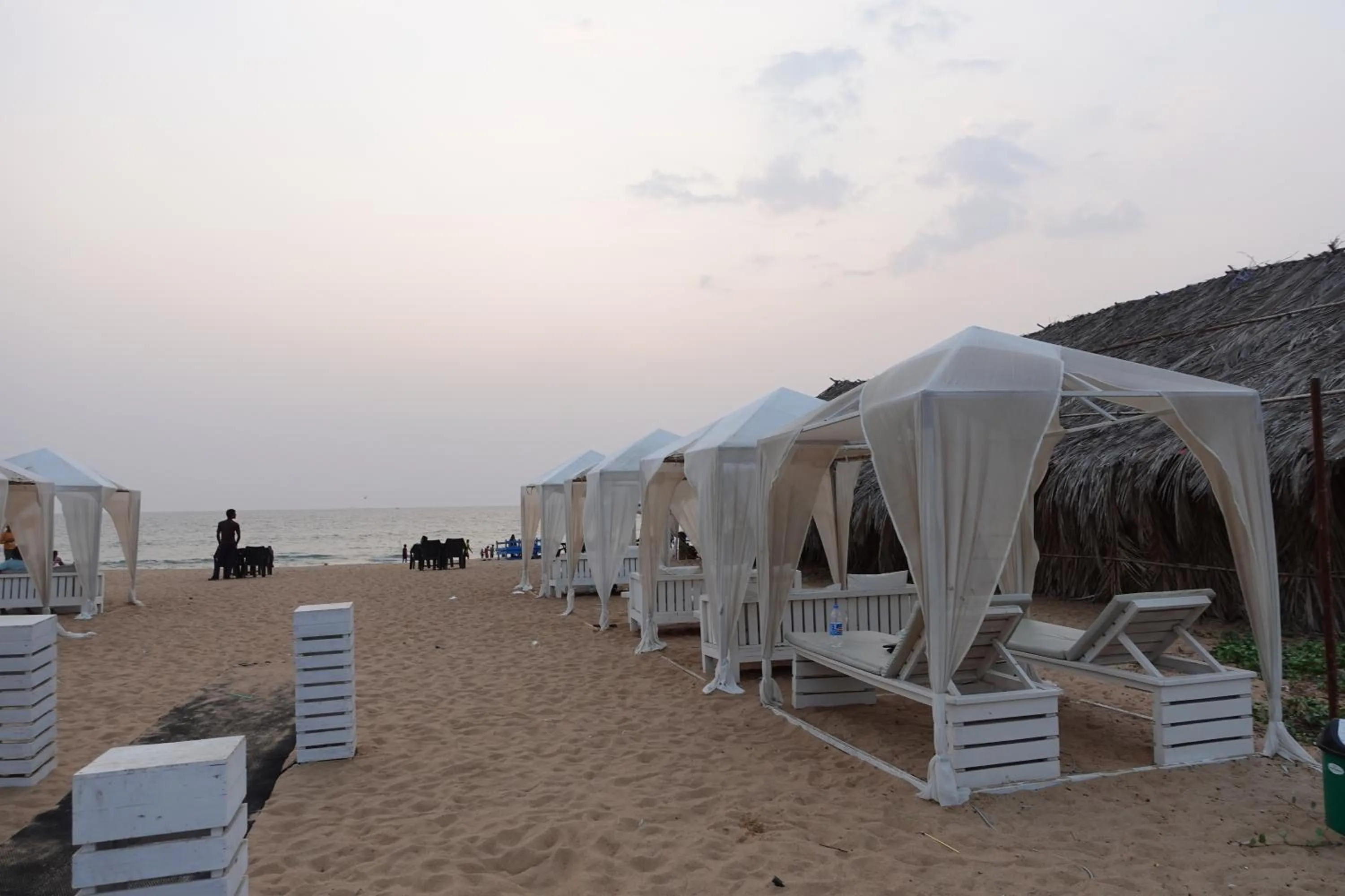 Beach in Lillywoods Zac Beach Resort, Calangute