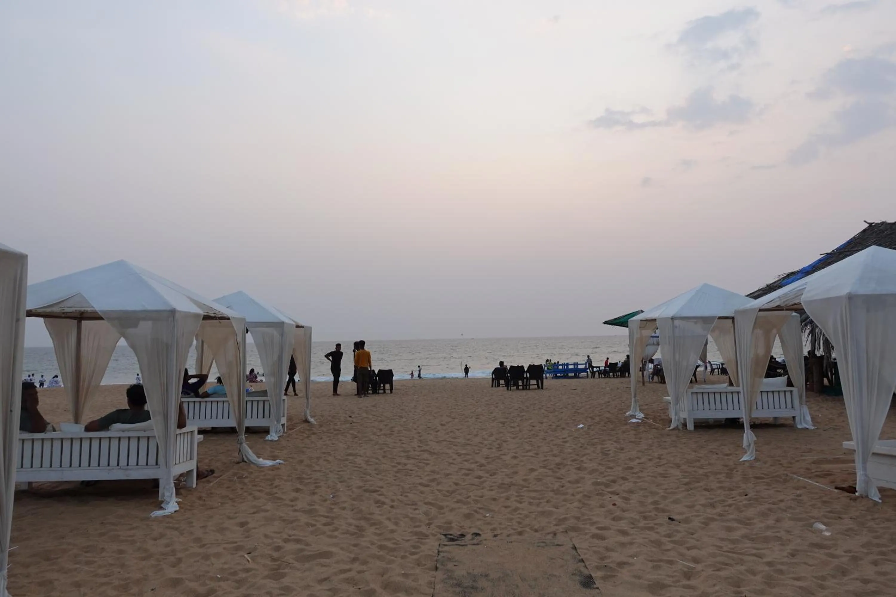 Beach in Lillywoods Zac Beach Resort, Calangute