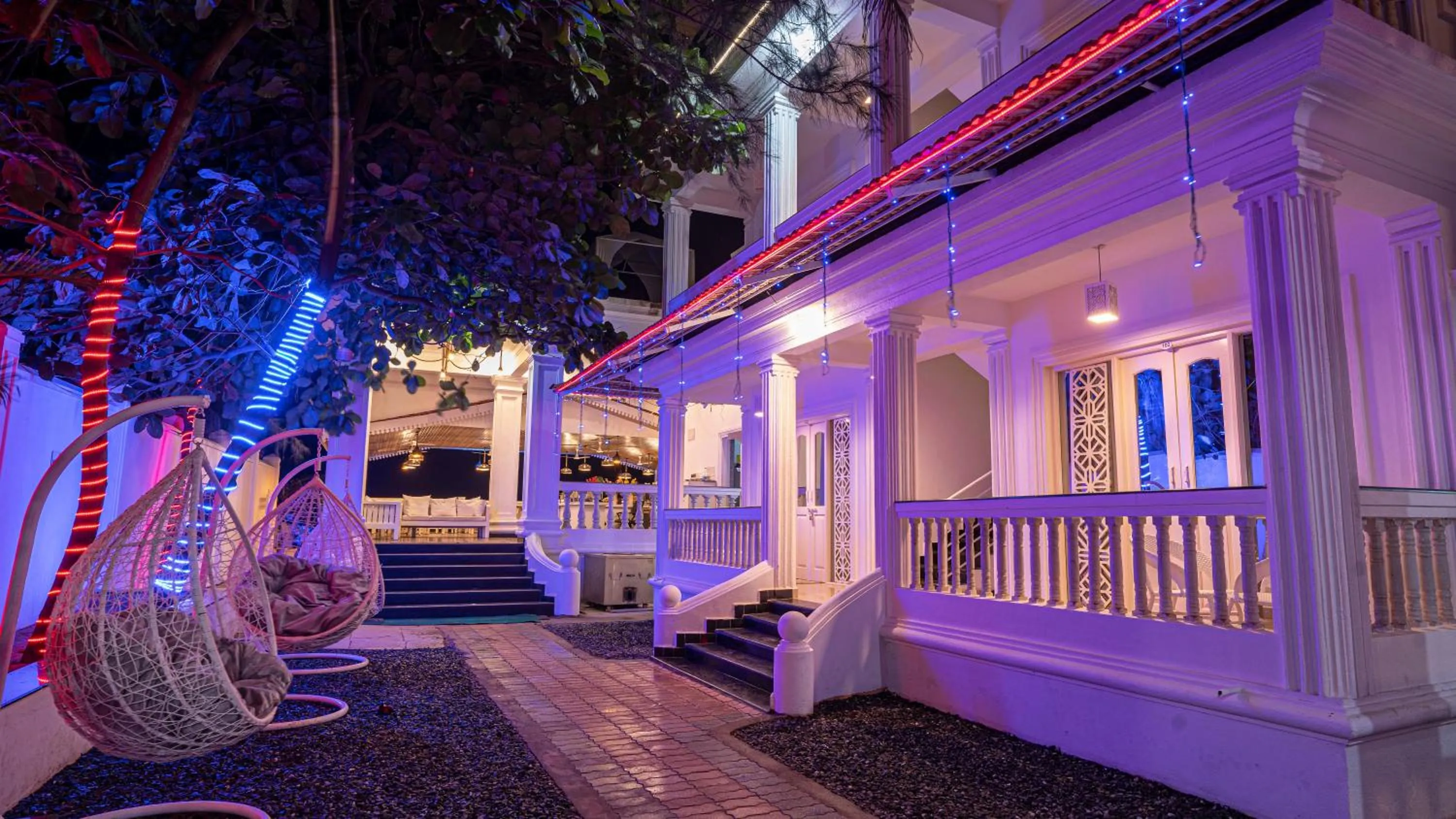 Facade/entrance in Lillywoods Zac Beach Resort, Calangute