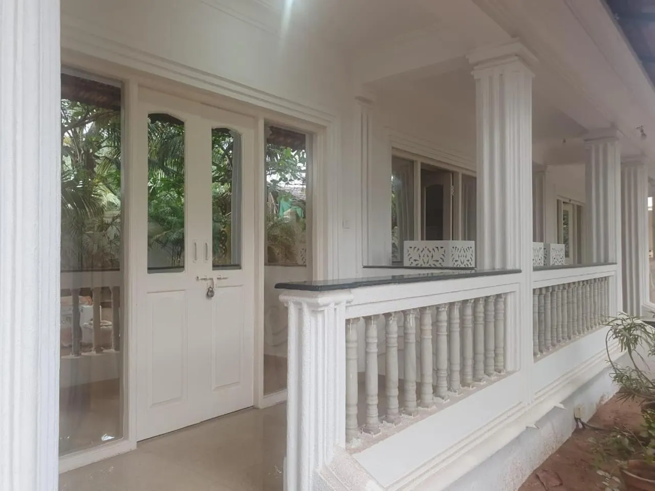 Facade/entrance in Lillywoods Zac Beach Resort, Calangute