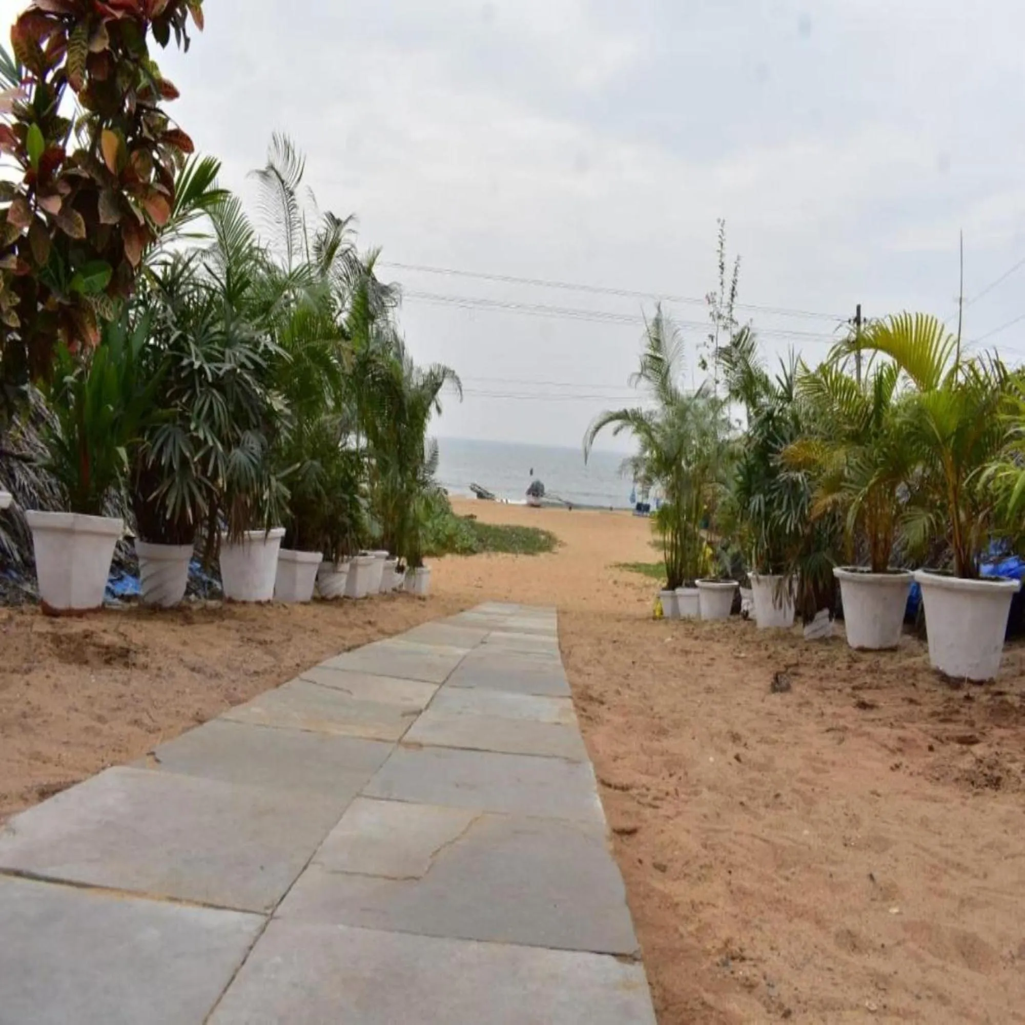 Beach in Lillywoods Zac Beach Resort, Calangute