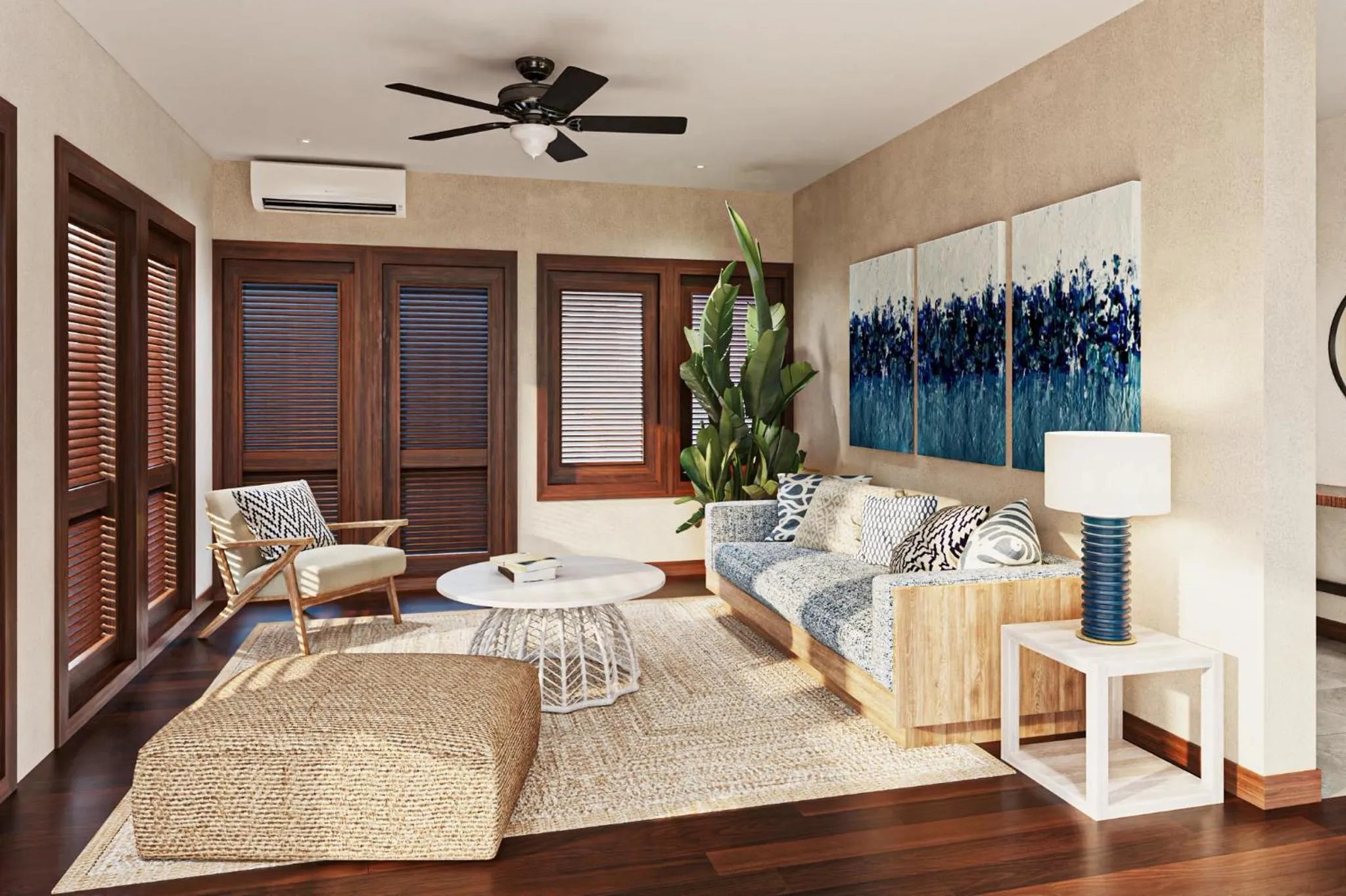 Living room in Zoetry Marigot Bay - All Inclusive