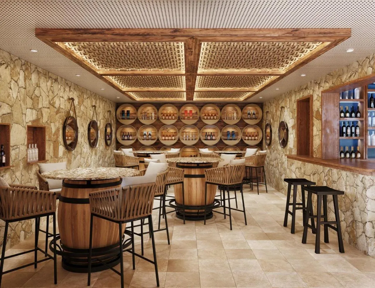 Lounge or bar in Zoetry Marigot Bay - All Inclusive