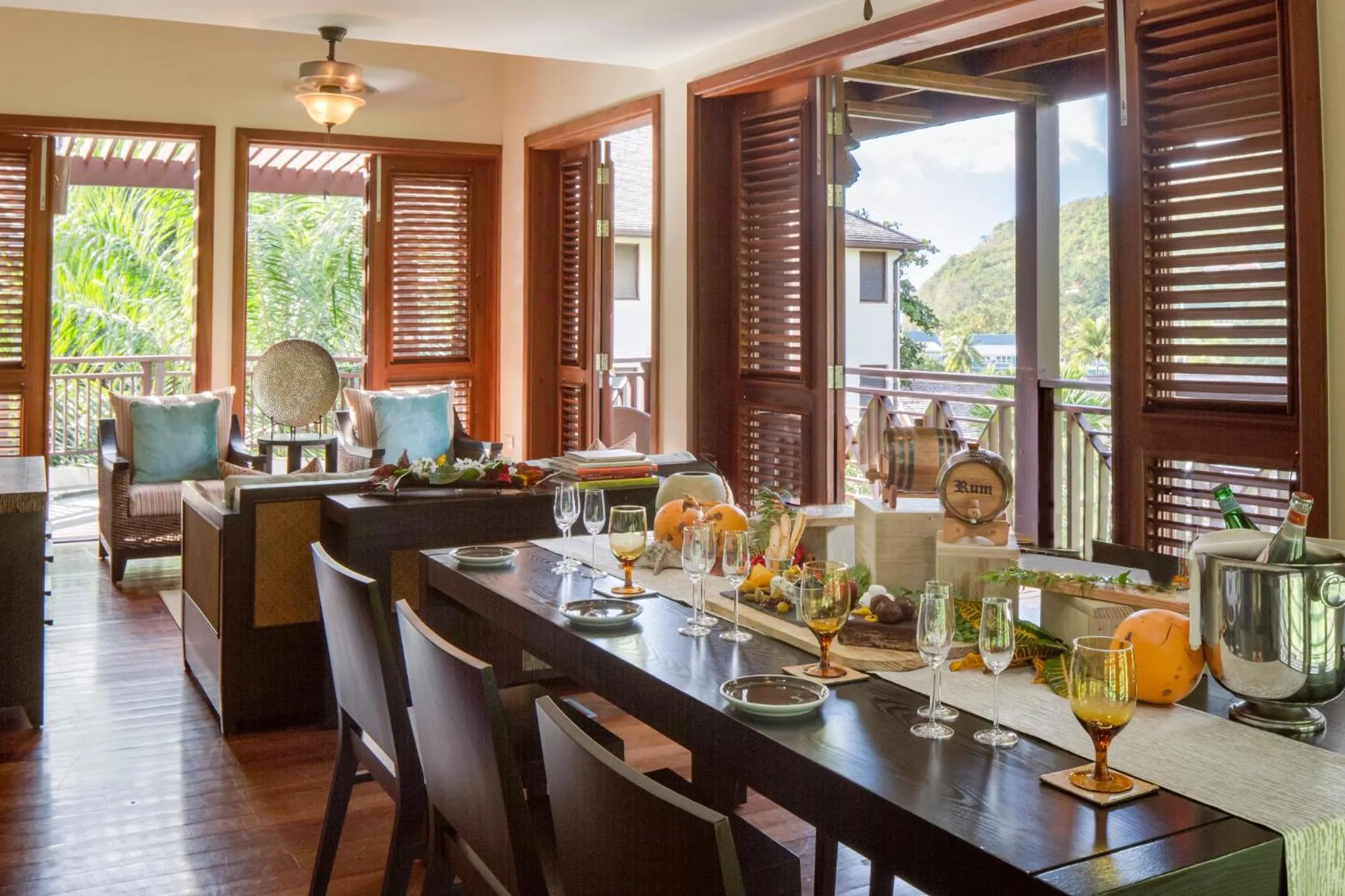 Balcony/Terrace in Zoetry Marigot Bay - All Inclusive