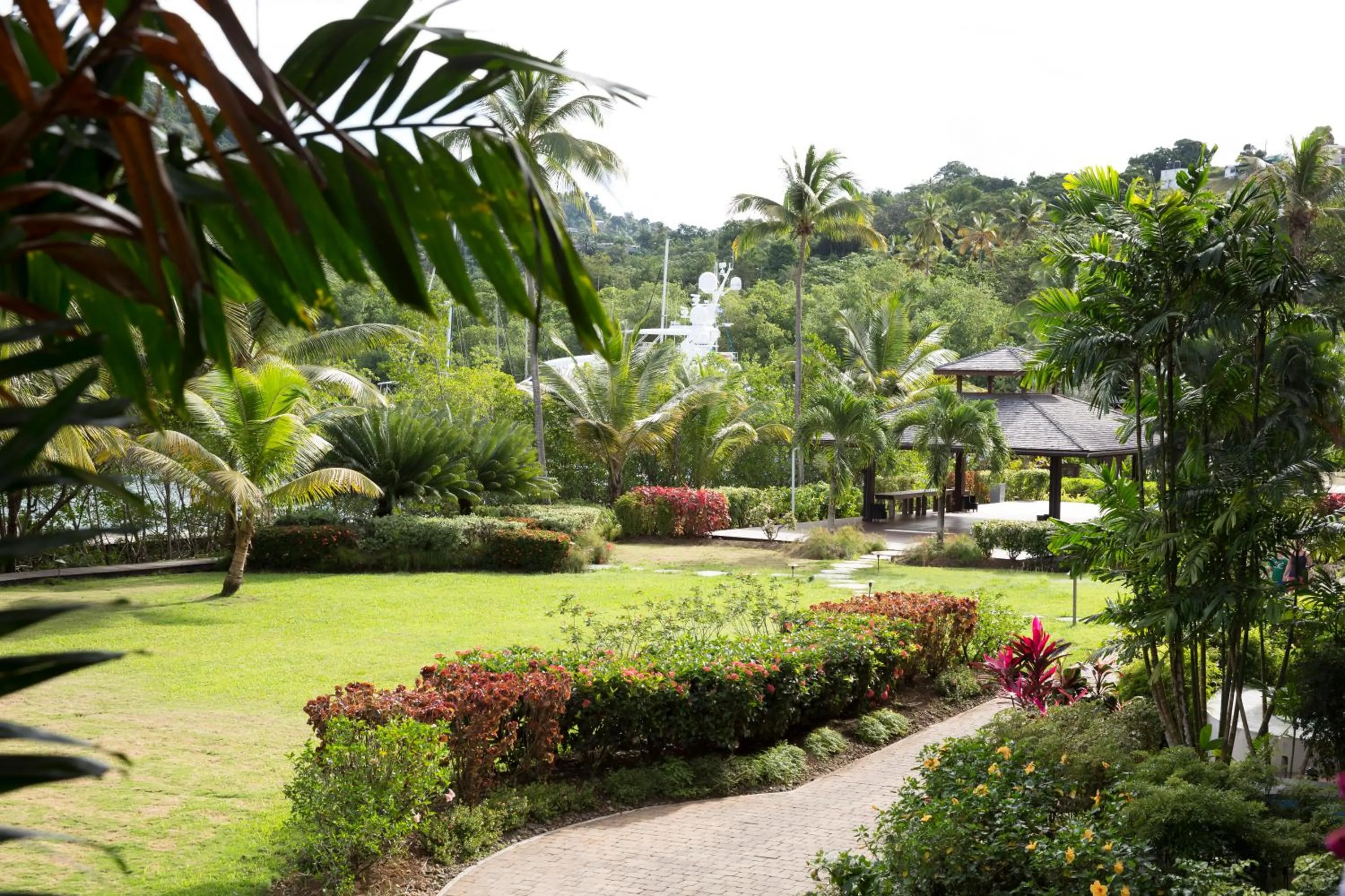 Garden view in Zoetry Marigot Bay - All Inclusive