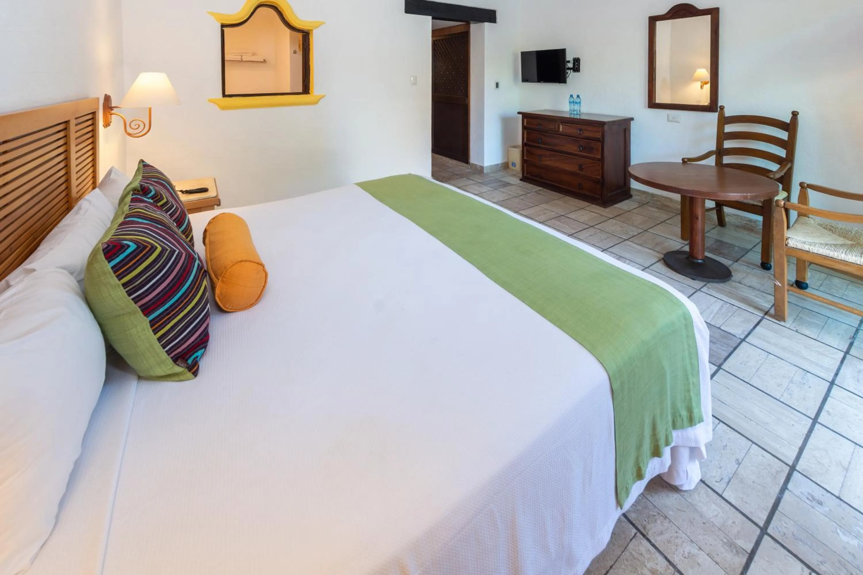 Bed in Hacienda Buenaventura Hotel & Mexican Charm - All Inclusive