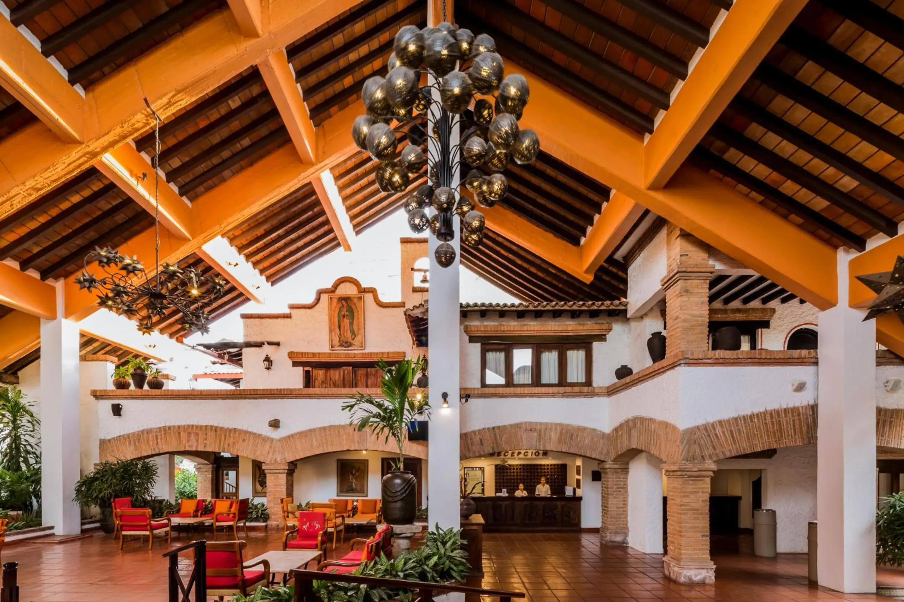 Lobby or reception in Hacienda Buenaventura Hotel & Mexican Charm - All Inclusive Lobby or reception in Hacienda Buenaventura Hotel & Mexican Charm - All Inclusive