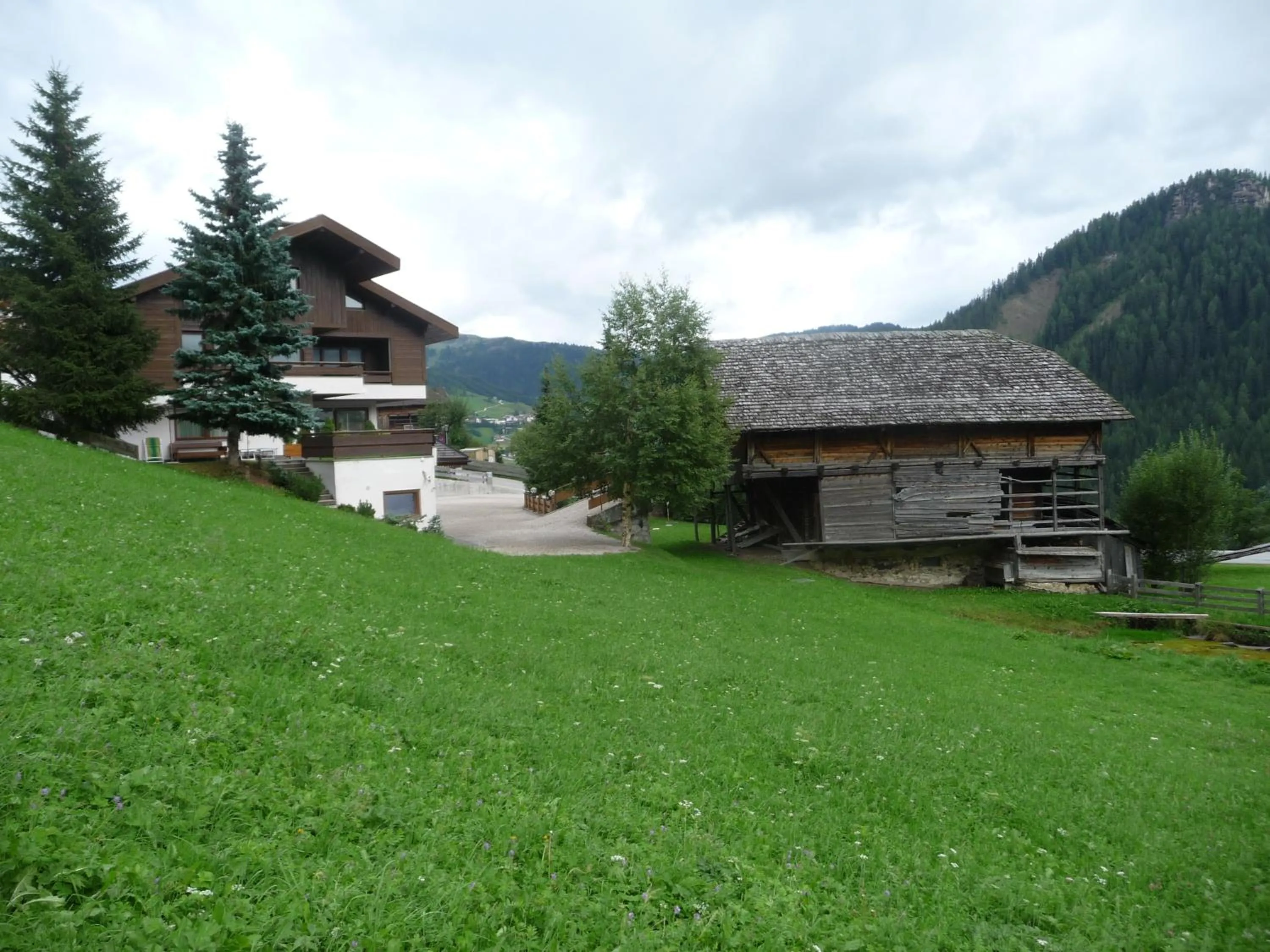 Property building in Apartments Residence Alta Badia