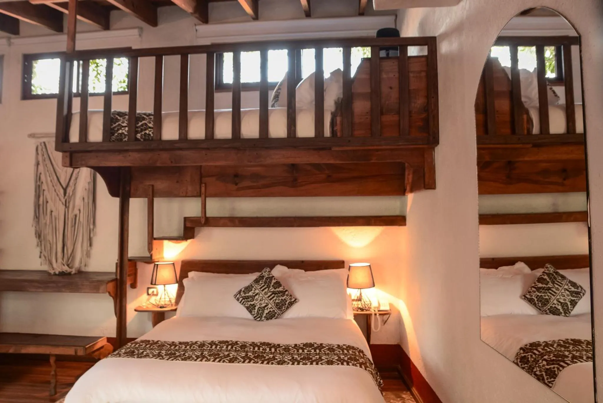 Bed in Mesón De Leyendas Breakfast & Downtown