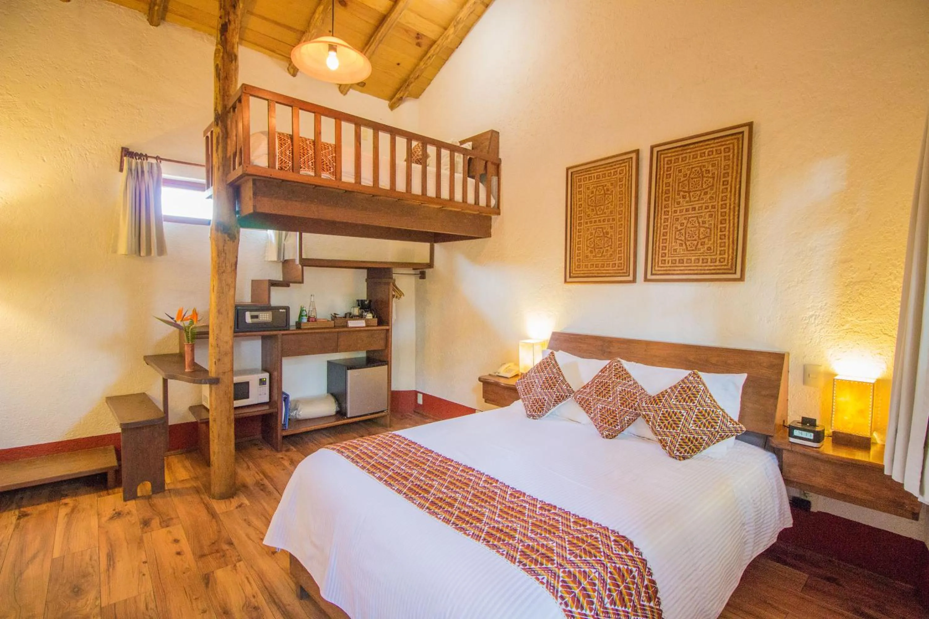 Bed in Mesón De Leyendas Breakfast & Downtown